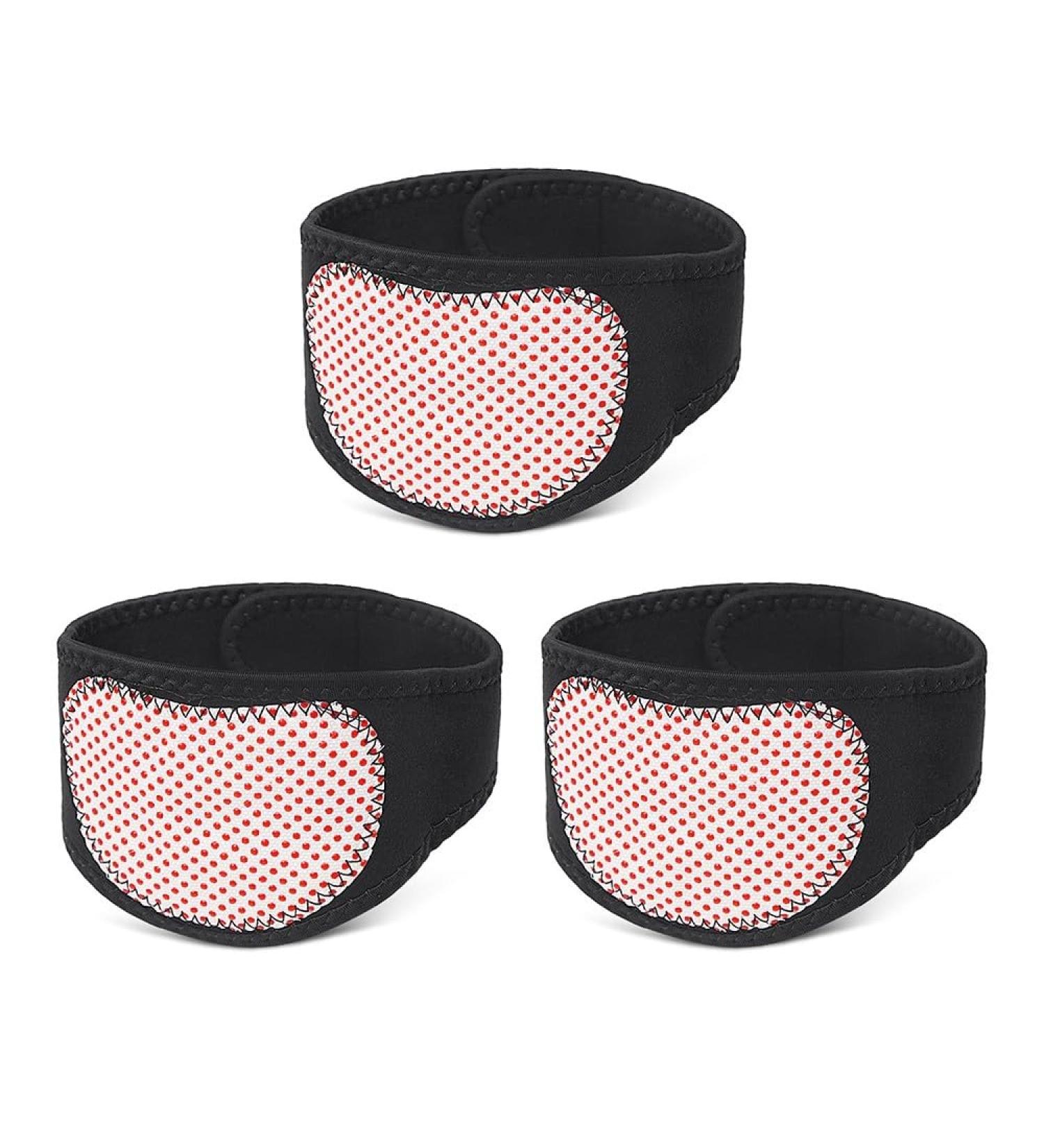 Buy Dongker Neck Pain Relief Crane - 3 Pack Self-Heating Magnetic Neck Bandage with Velcro - Effective Therapy for Neck Pain & Pressure - Buy Online on GoSupps.com