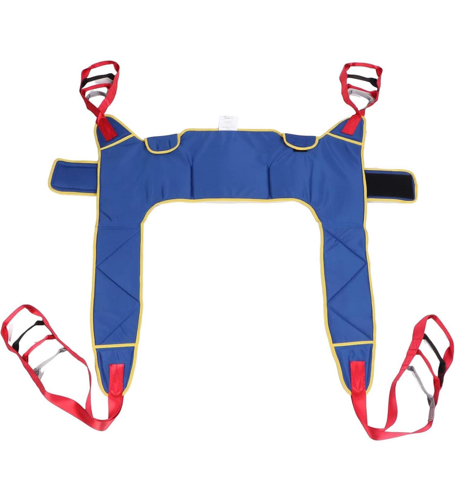 Universal Full Body Hoyer Lift Sling Professions Patient Lift Sling Padded Divided Leg Slings with Commode Opening- Supports up to 230 Kg/507 1 inch(Medium) - Buy Online on GoSupps.com