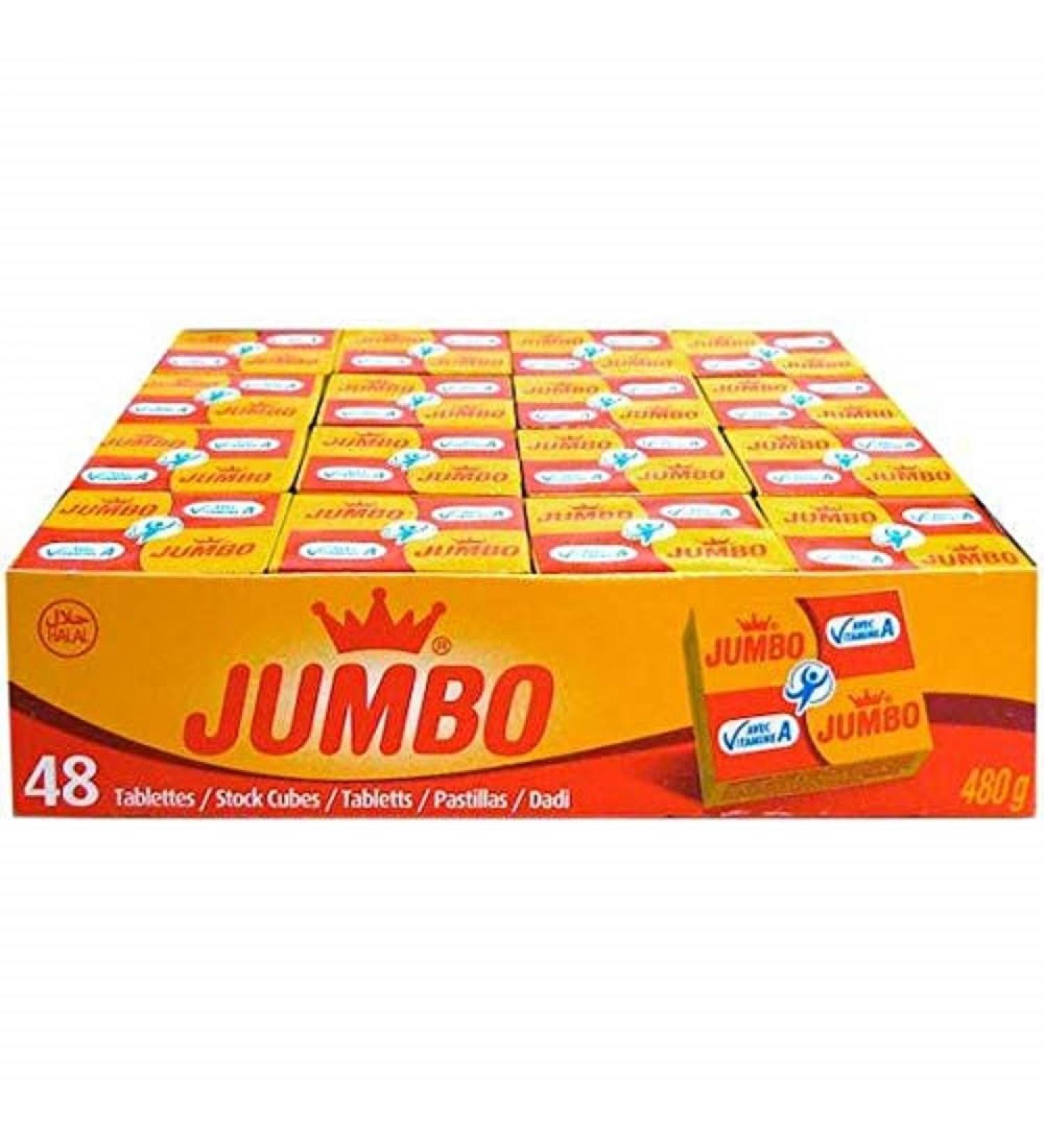 Jumb o - GALLINA BLANCA S.A.U. - Dehydrated broth cubes with vitamin A - 48 units - 480 grams in total - Buy Online on GoSupps.com
