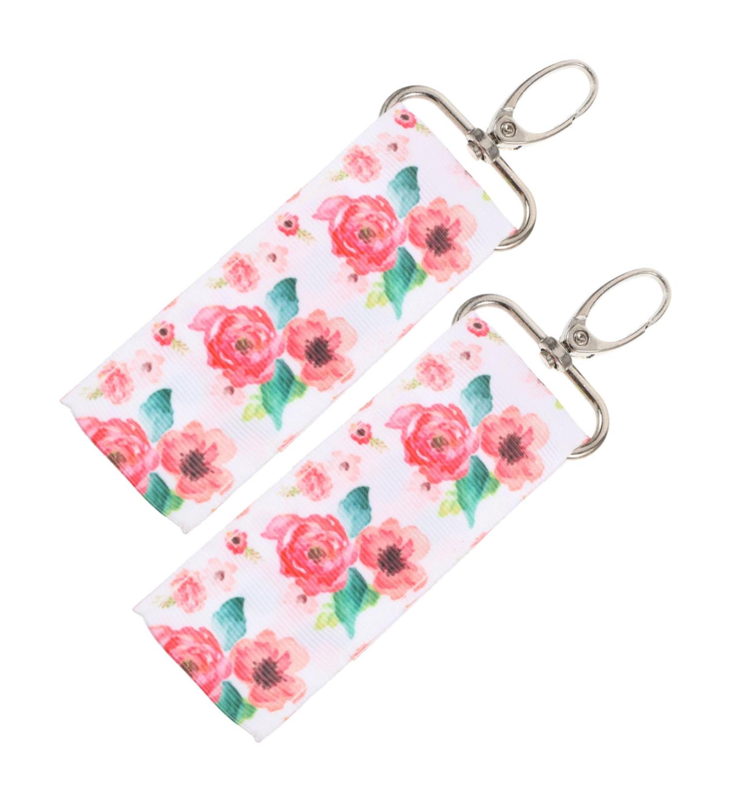 LIFKOME 2pcs Lipstick Rings Wristlet Keychain for Women - Stylish Car Key Fob Lip Balm Pendant Charm - Pink - Buy Online on GoSupps.com