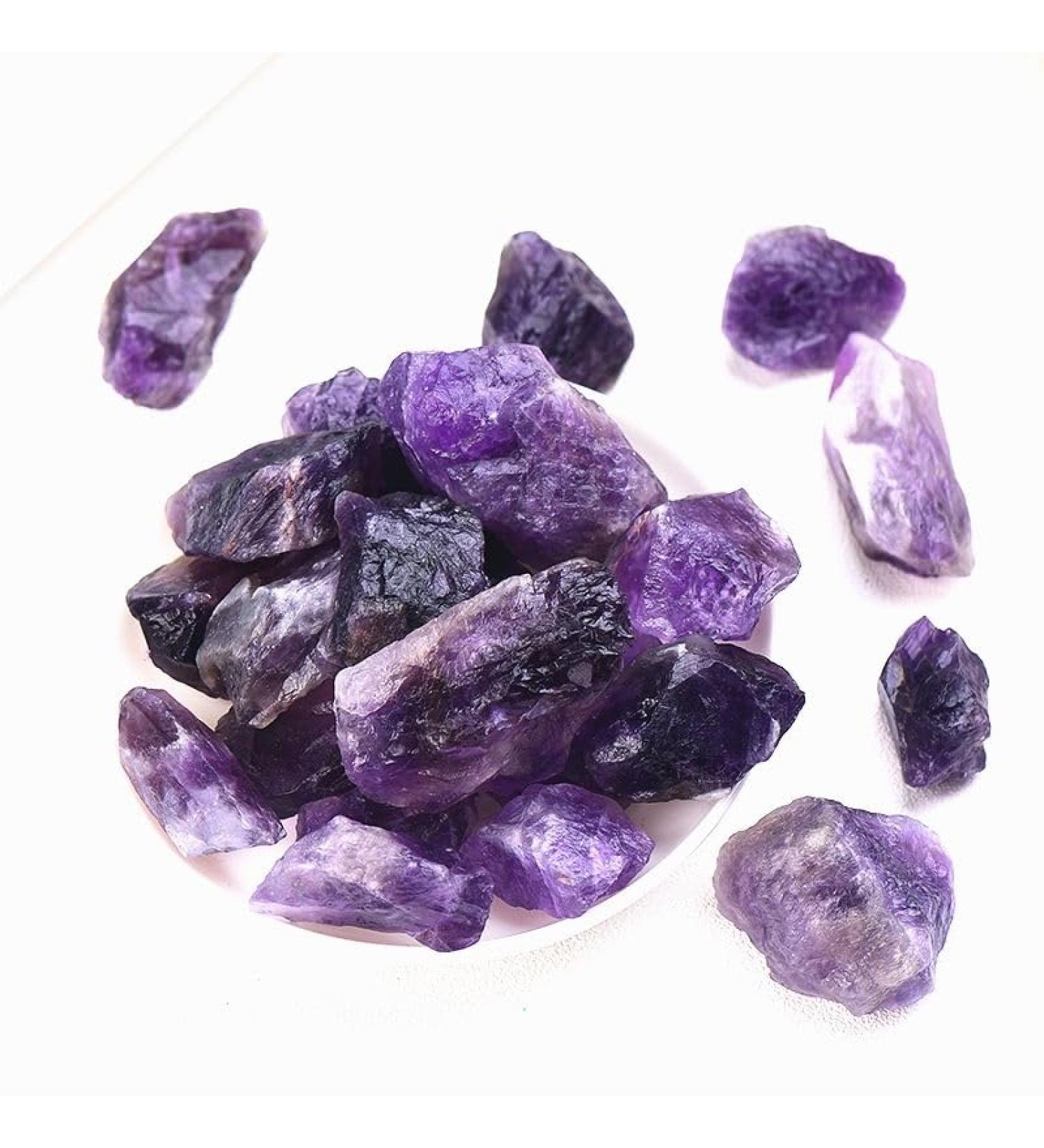 Wholesale Natural Semi Precious Stone Amethyst Raw Rough Crystals for (Color : 200g) - Buy Online on GoSupps.com