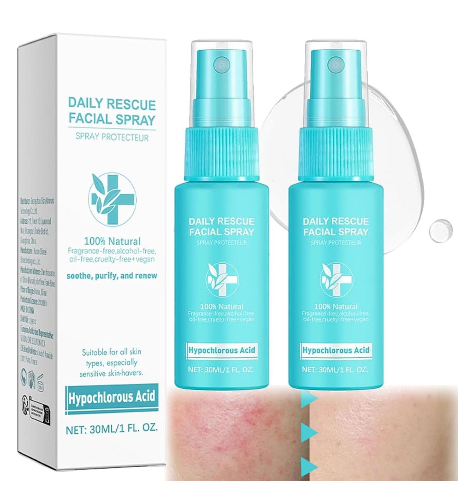 phxdance Regenerating Facial Toner Pure HOCl Hypochlorous Acid Mist Soothing for All Skin Types Alcohol Free & Vegan Facial Cleansing for All Skin Types Blau - Buy Online on GoSupps.com