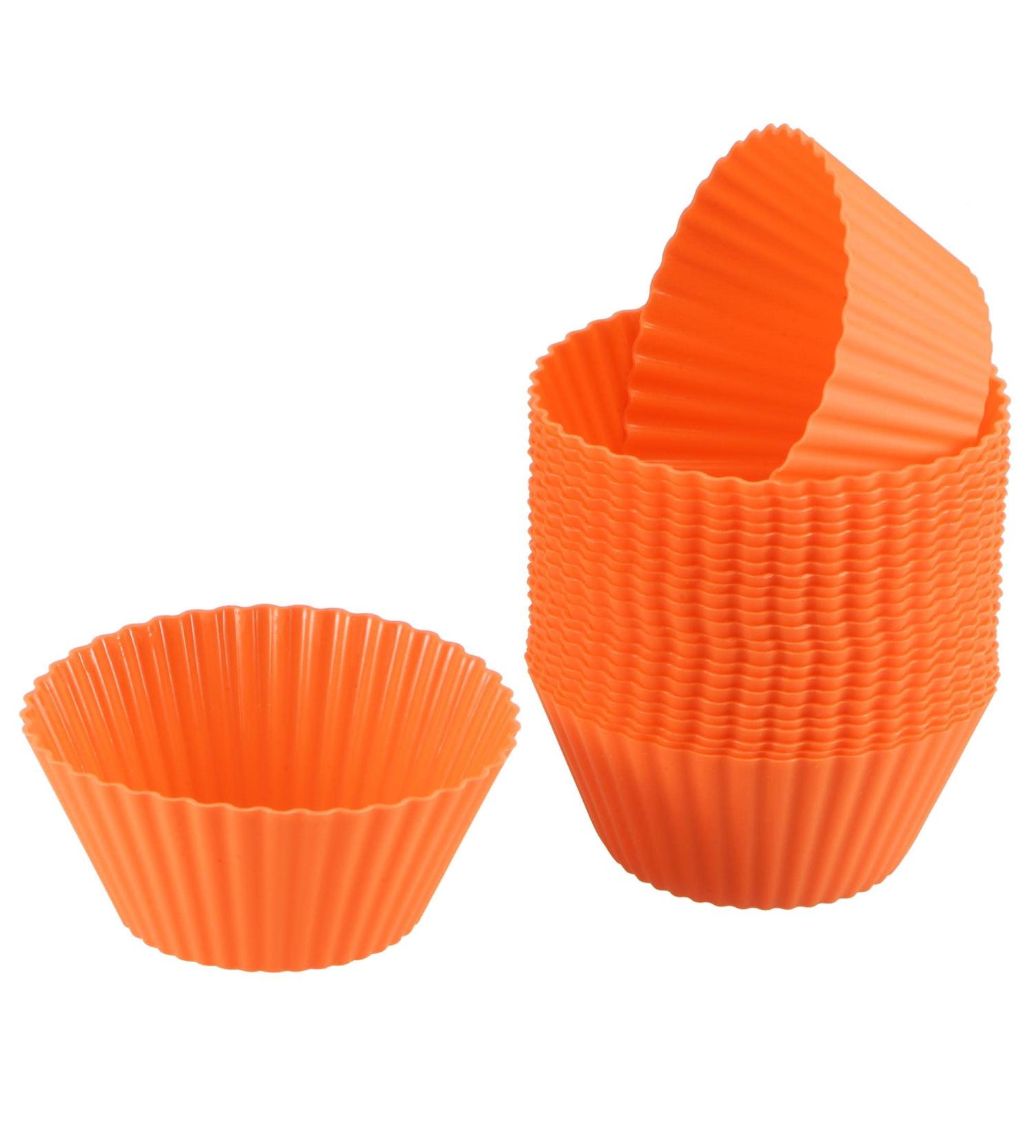 Sourcing Map 25pcs Wax Melt Warmer Liner Silicone - Orange | Candle Scent Melter Accessories | International Shipping Available - Buy Online on GoSupps.com