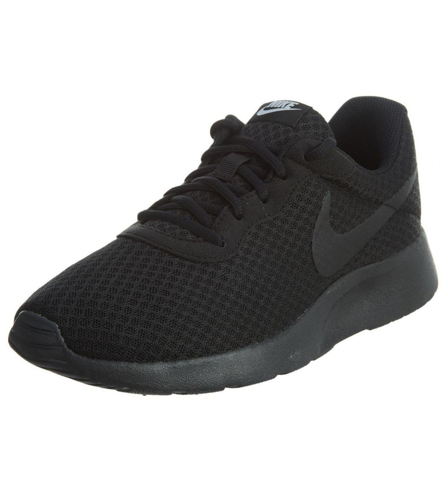 Nike Women's Tanjun Running Shoes 40 EU Black Dark
