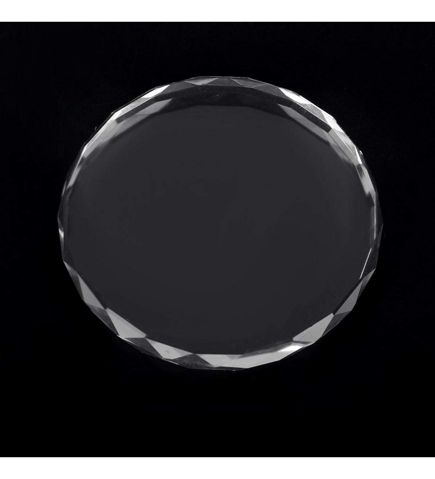 Glass Palette Cosmetic Mixing Plate - Reusable Round Glass Sheet for Nail Salon Design - Buy Online on GoSupps.com
