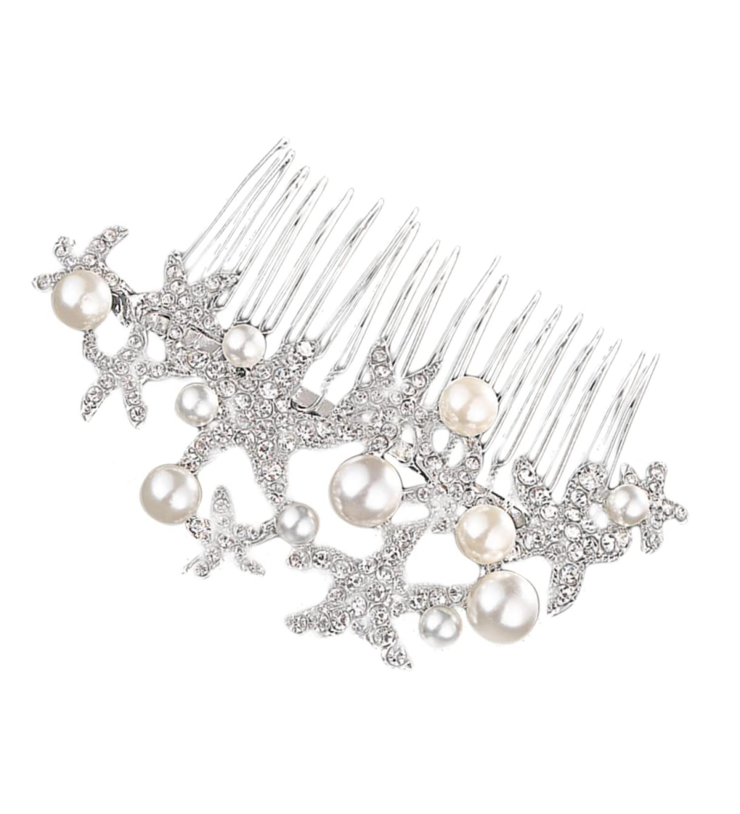 Ipetboom Rhinestone Comb Halloween Hair Comb Crystal Hair Comb Alloy Hair Comb Rhinestone Hair Comb Wedding Headpiece for Bride Comb for Bridal Tiara Animal Accessories Women's - Buy Online on GoSupps.com
