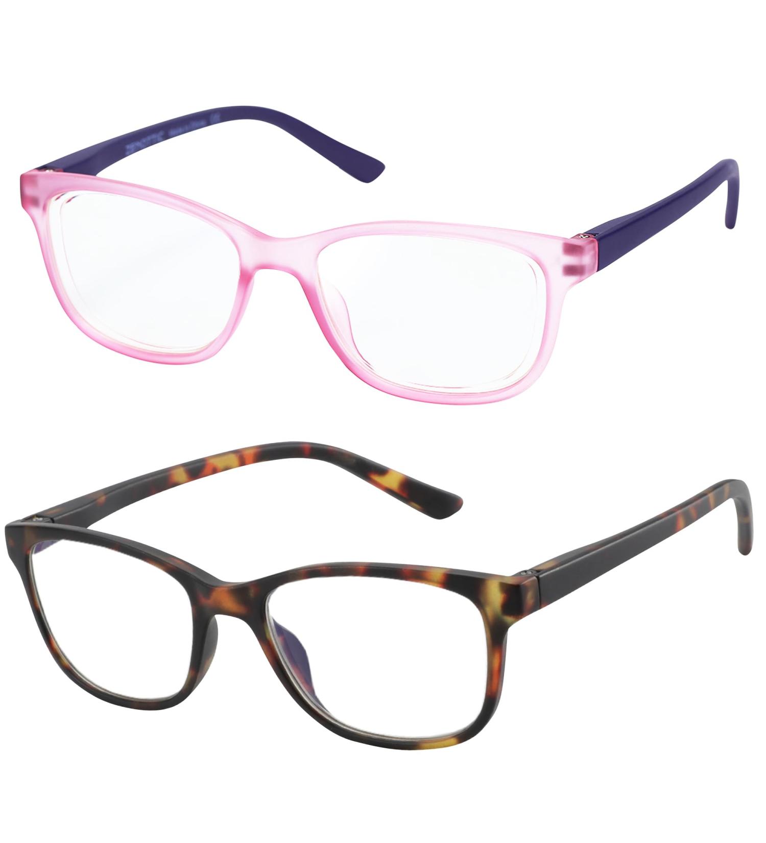 Zenottic Kids Blue Light Blocking Glasses - Pink Turtle Design for Eye Protection & Comfort - Anti-Dizzy Lens for Young Girls - Buy Online on GoSupps.com