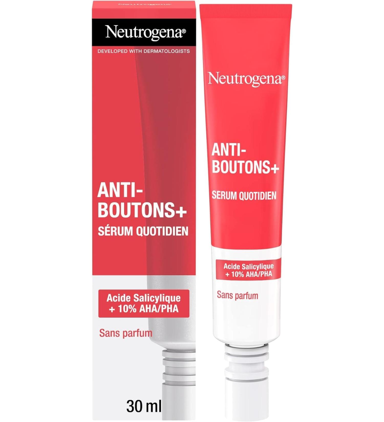 Neutrogena | Anti-Blemish+ Daily Face Serum (30 ml tube) - Buy Online on GoSupps.com