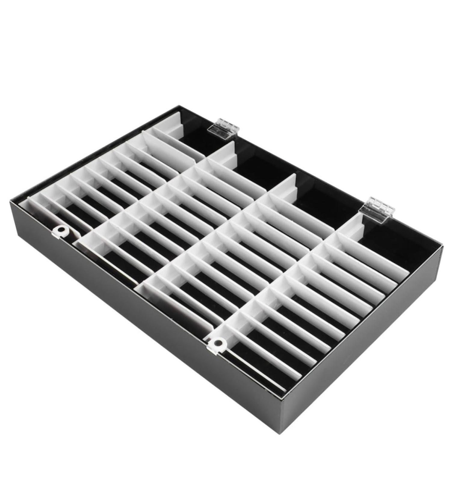 FRCOLOR 1pc Fake Nail Holder Nail Salon Tools False Nail Holder Nail Polish Practice Tips Gel Color Chart Display Book Jewelry Stotage Holder Gel Polish Display Chart Charm Accessories 32X25X4cm Black - Buy Online on GoSupps.com