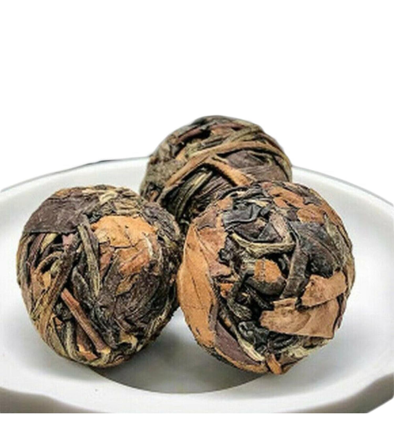 V ritable th blanc en forme de boule bio sauvage th blanc Fuding Shoumei 500g - Buy Online on GoSupps.com