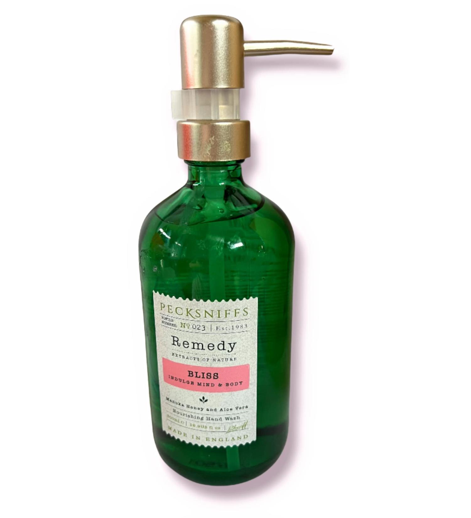 Pecksniffs Remedy Bliss Manuka Honey And Aloe Vera Nourishing Hand Wash 16.9 Fl Oz