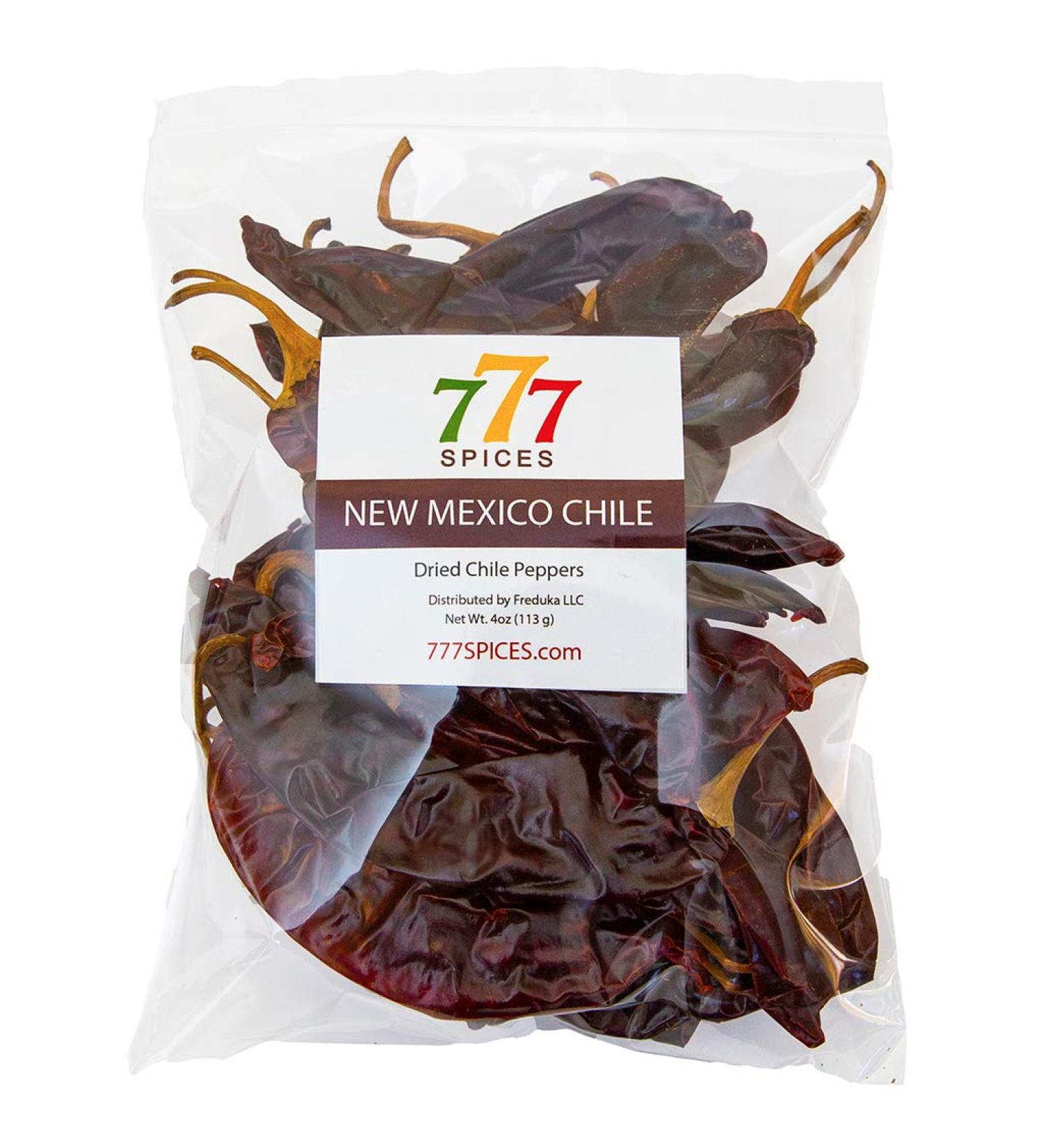 4oz New Mexico Dried Whole Chile Peppers - Authentic Mexican Chili Pods - Buy Online on GoSupps.com