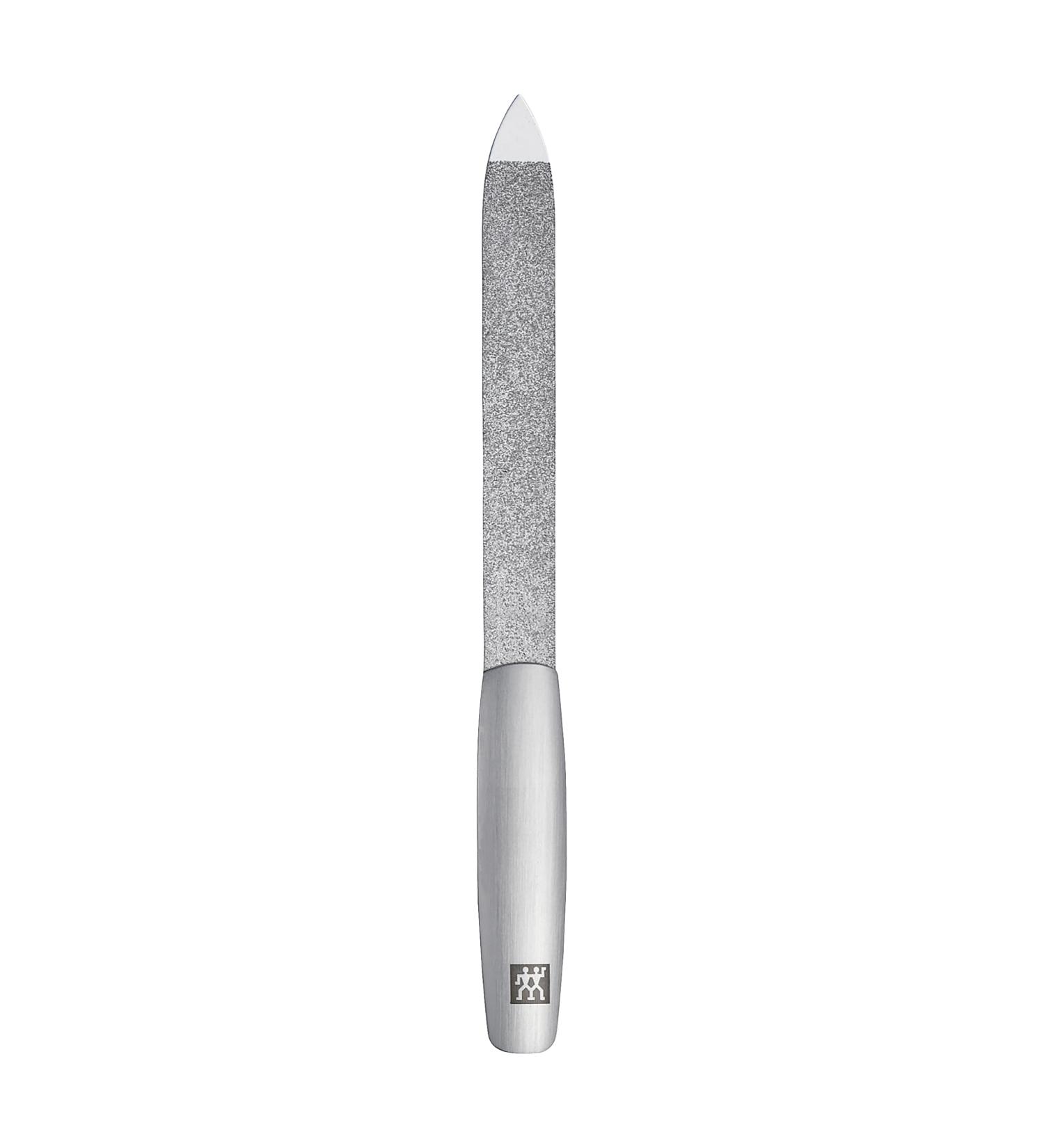 Zwilling Sapphire Nail File - Double-Sided Stainless Steel Premium 130mm | Perfect Finish 1-Pack - International Shipping Available - Buy Online on GoSupps.com