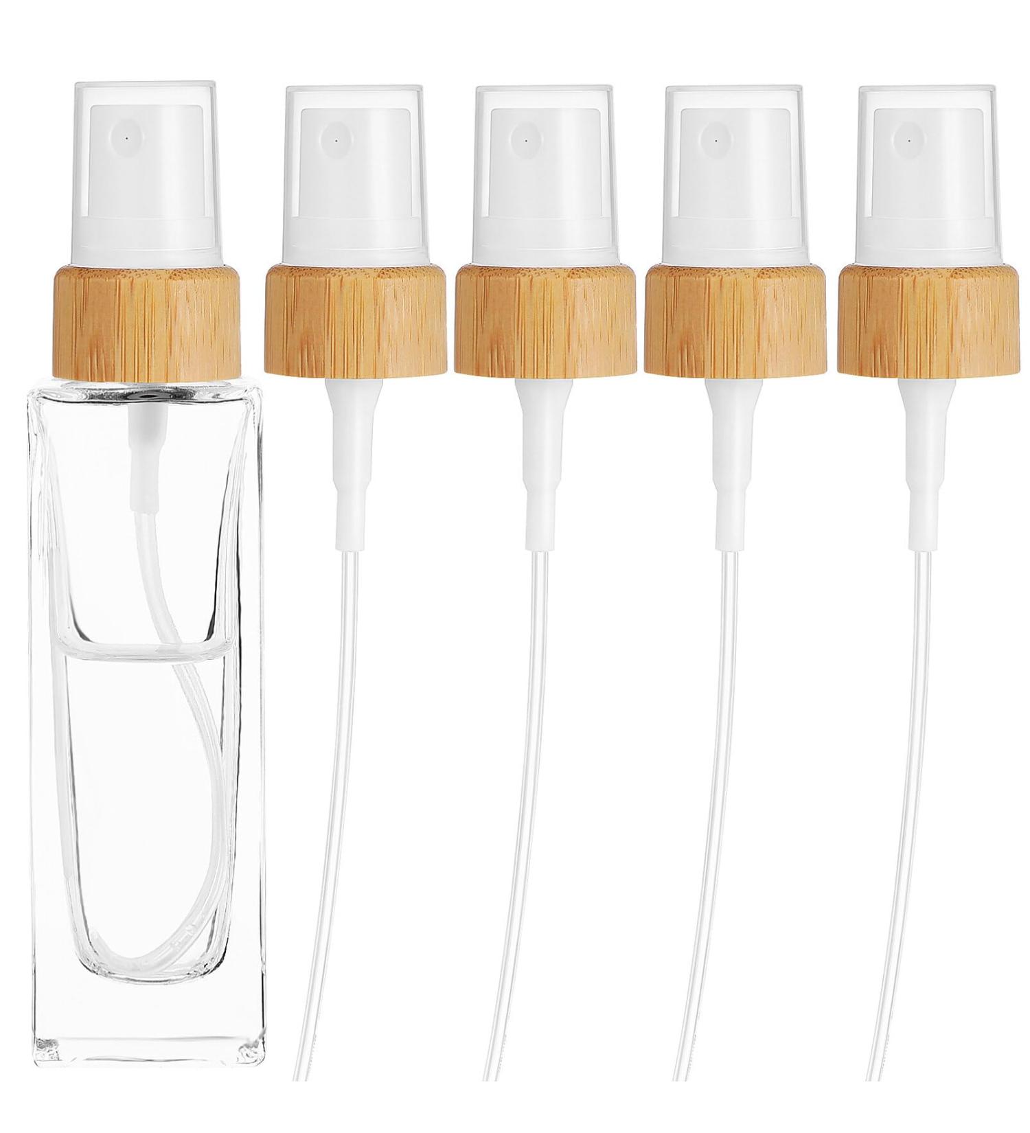 Ipetboom 5pcs Fine Mist Spray for Perfume Cosmetics Bottles Finish Replacement Nozzles for Essential Oils Leakproof Design for Home Travel Use - Buy Online on GoSupps.com