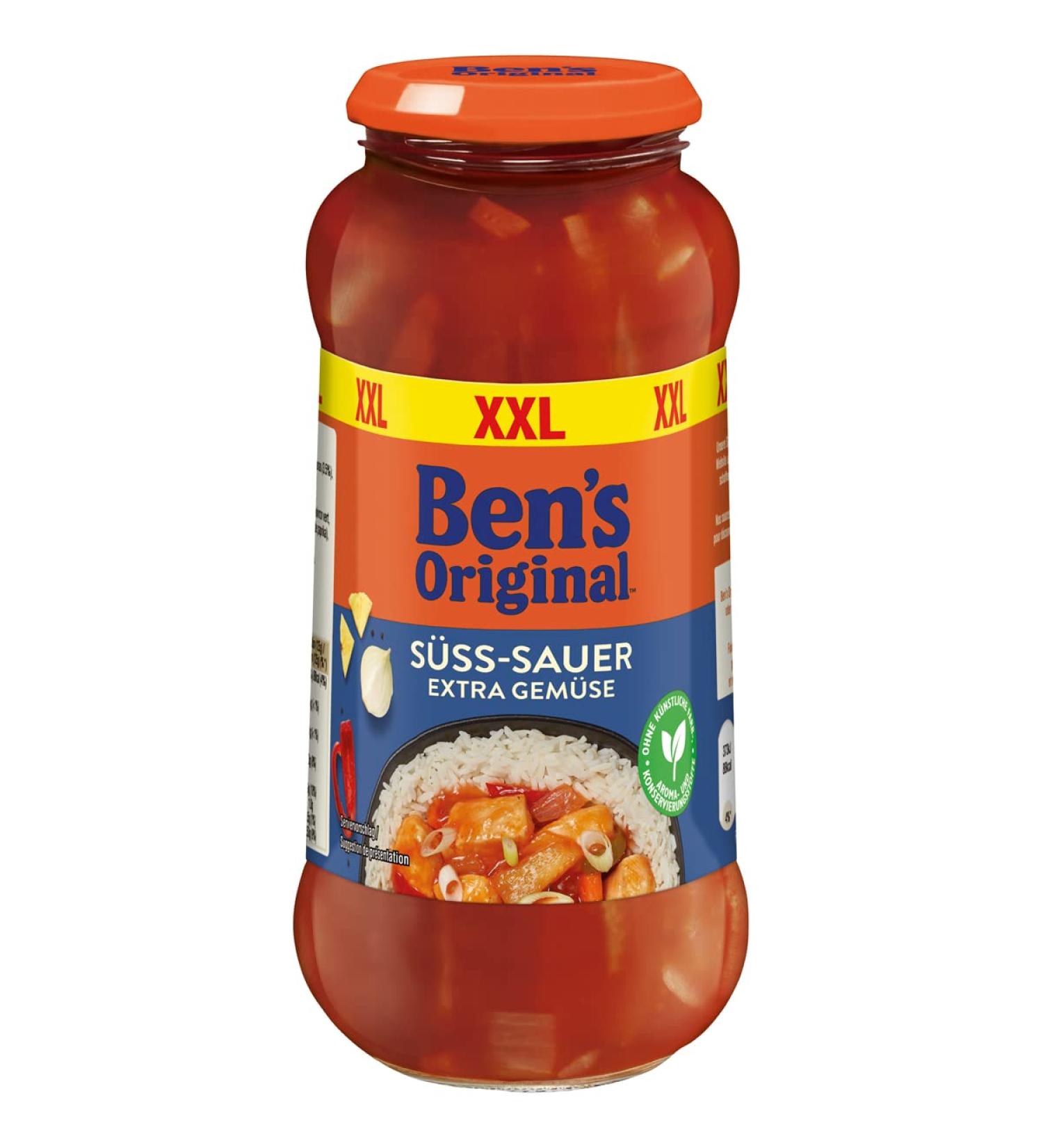 Bens Original Sauce Sweet and Sour with extra vegetables 750g