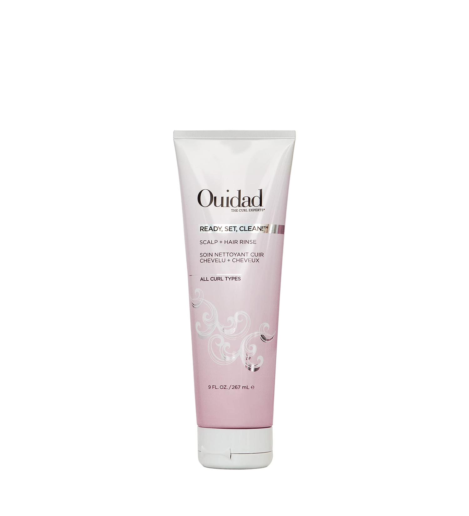 Ouidad Ready Set Clean! Scalp and Hair Rinse Mousturizes Cleanses Curls Restores Volume and Shine 267ml