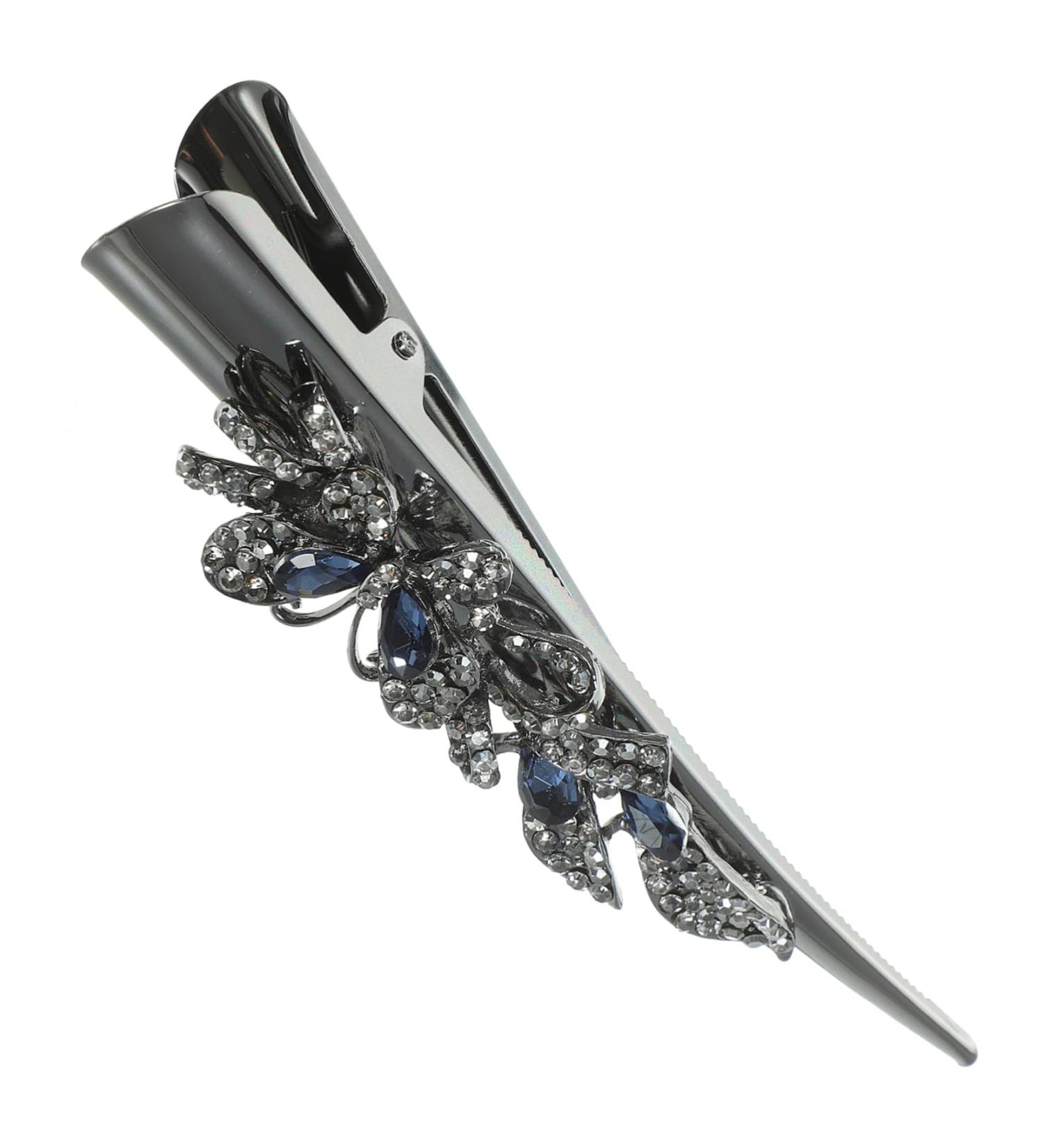 PAMINGONO Rhinestone Barrettes for Women Hair Barrettes for Women Fine Hair Rhinestone Hair Barrette Hair Clips for Styling Fancy Barrettes for Women's Hair Decorative Hair Clips Hair Bling - Buy Online on GoSupps.com