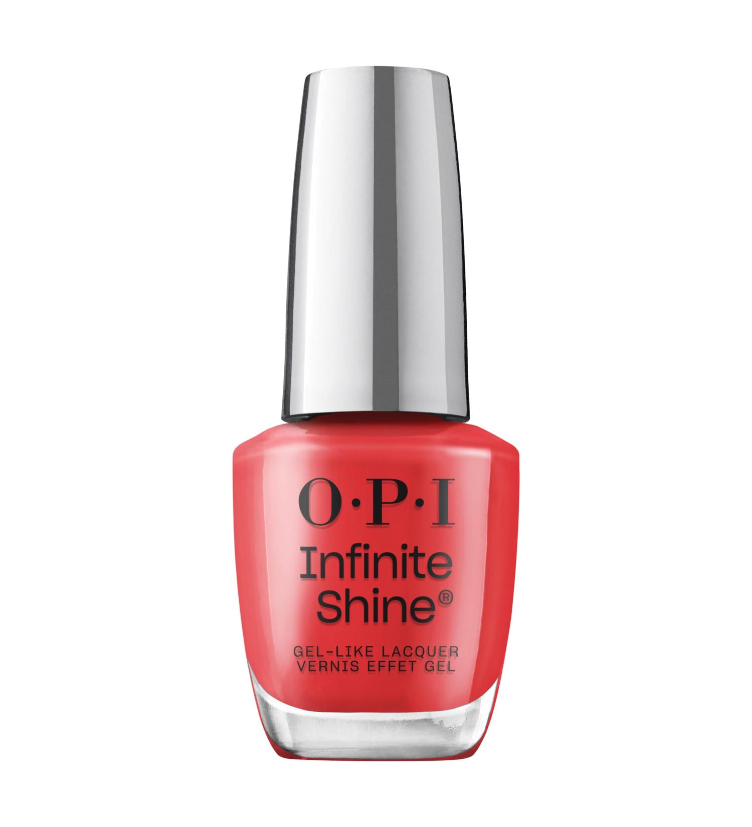 Buy OPI Infinite Shine Cajun Shrimp | Long Wear Vegan Nail Polish | Opaque Bright Red Cr me | Streak Free & Long Lasting - International Shipping Available - Buy Online on GoSupps.com