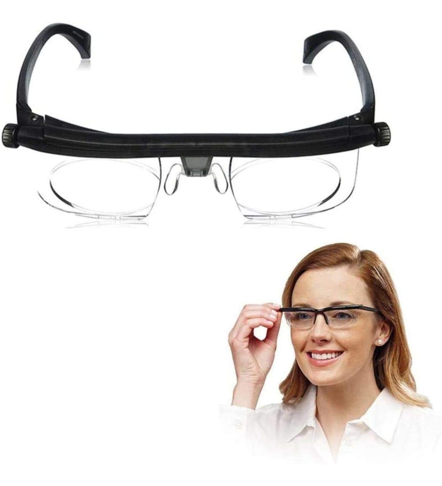 ZGHYBD Adjustable Variable Focus Glasses | 6D to +3D Diopter Reading Glasses for Distance Vision | Shop Internationally - Buy Online on GoSupps.com