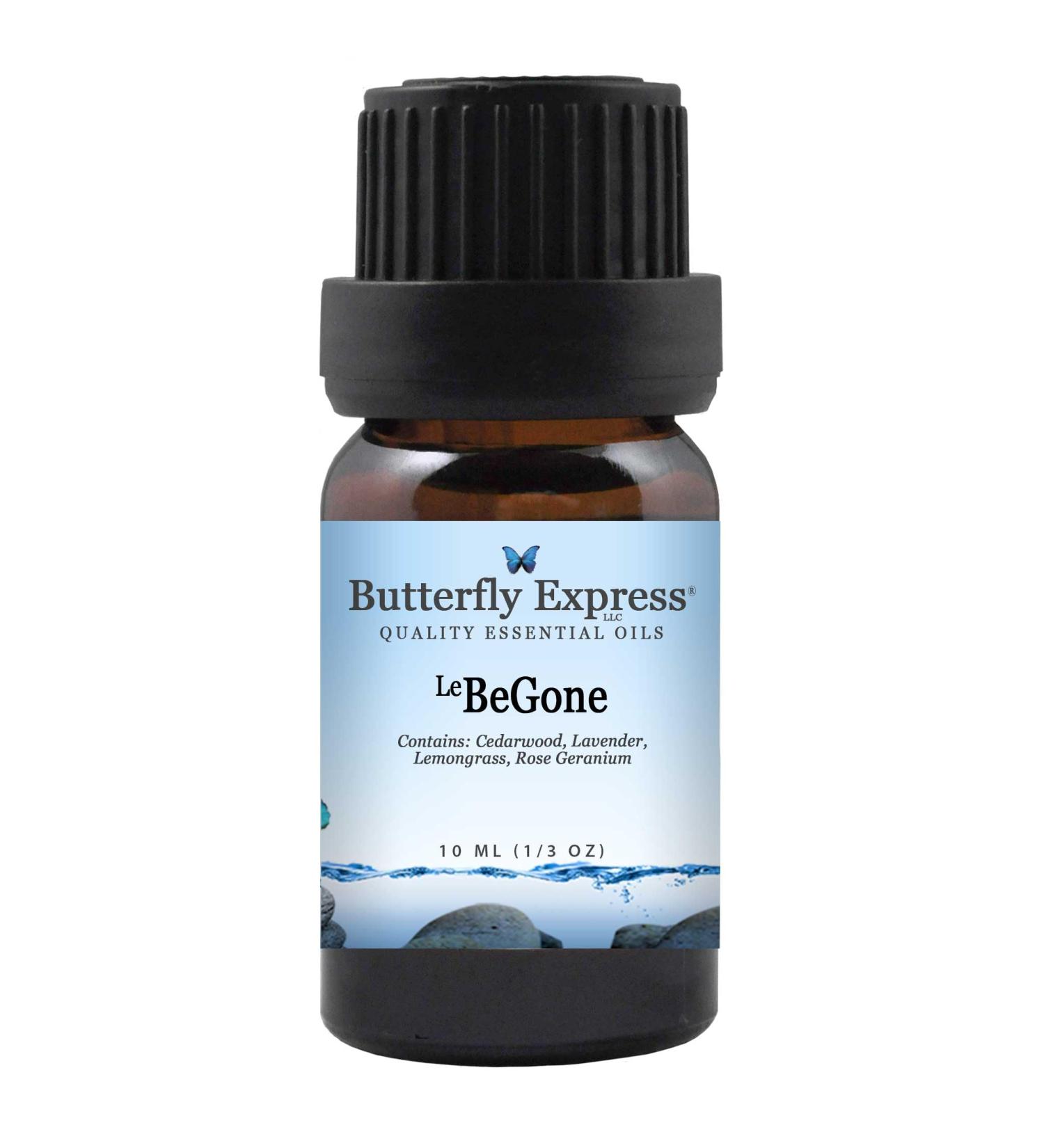 Le BeGone Essential Oil Blend 10ml - 100% Pure - by Butterfly Express