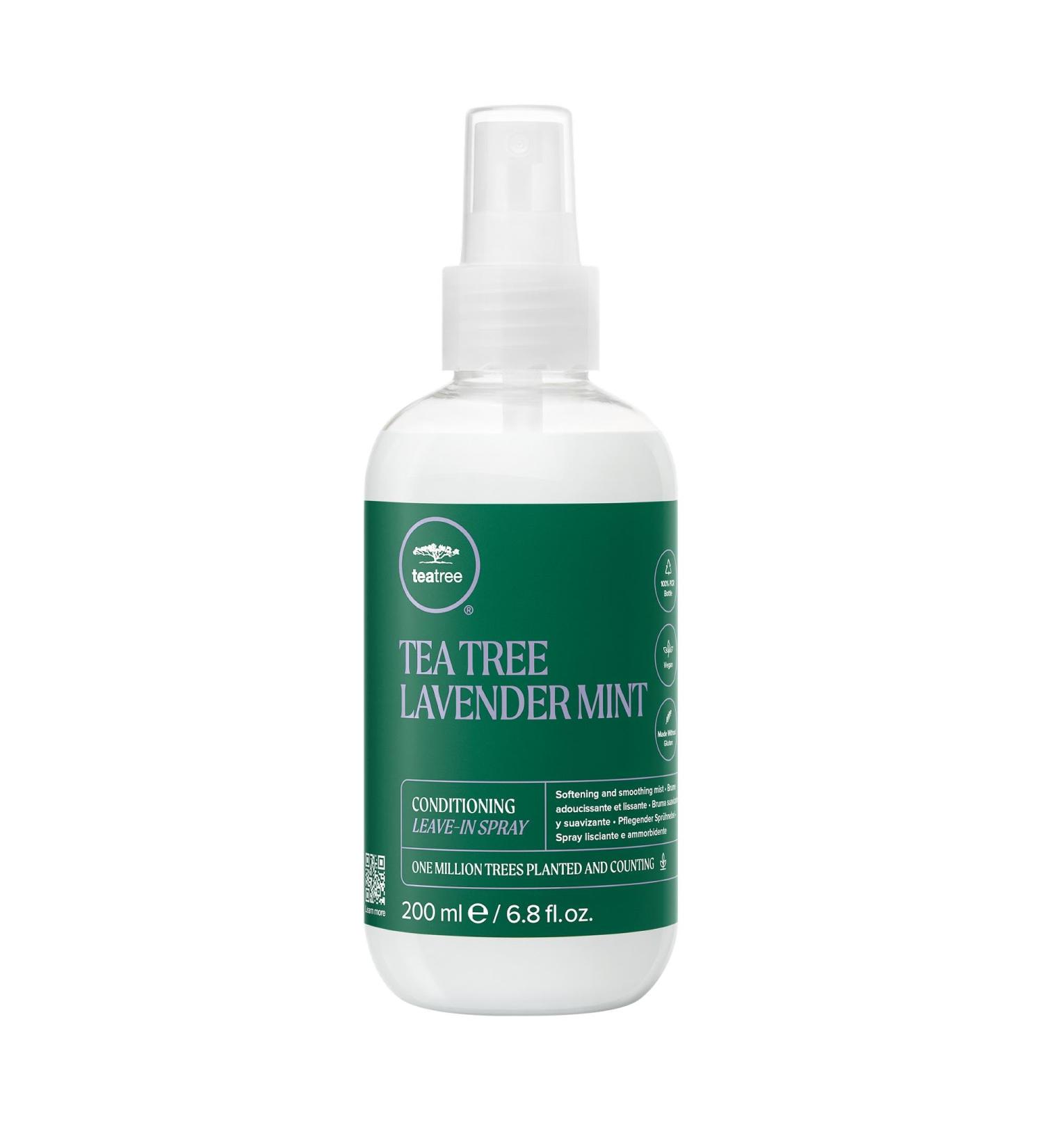 Tea Tree Lavender Mint Leave-In Spray | Lightweight Conditioner for Coarse & Dry Hair - 6.8 fl. oz - International Shipping Available - Buy Online on GoSupps.com