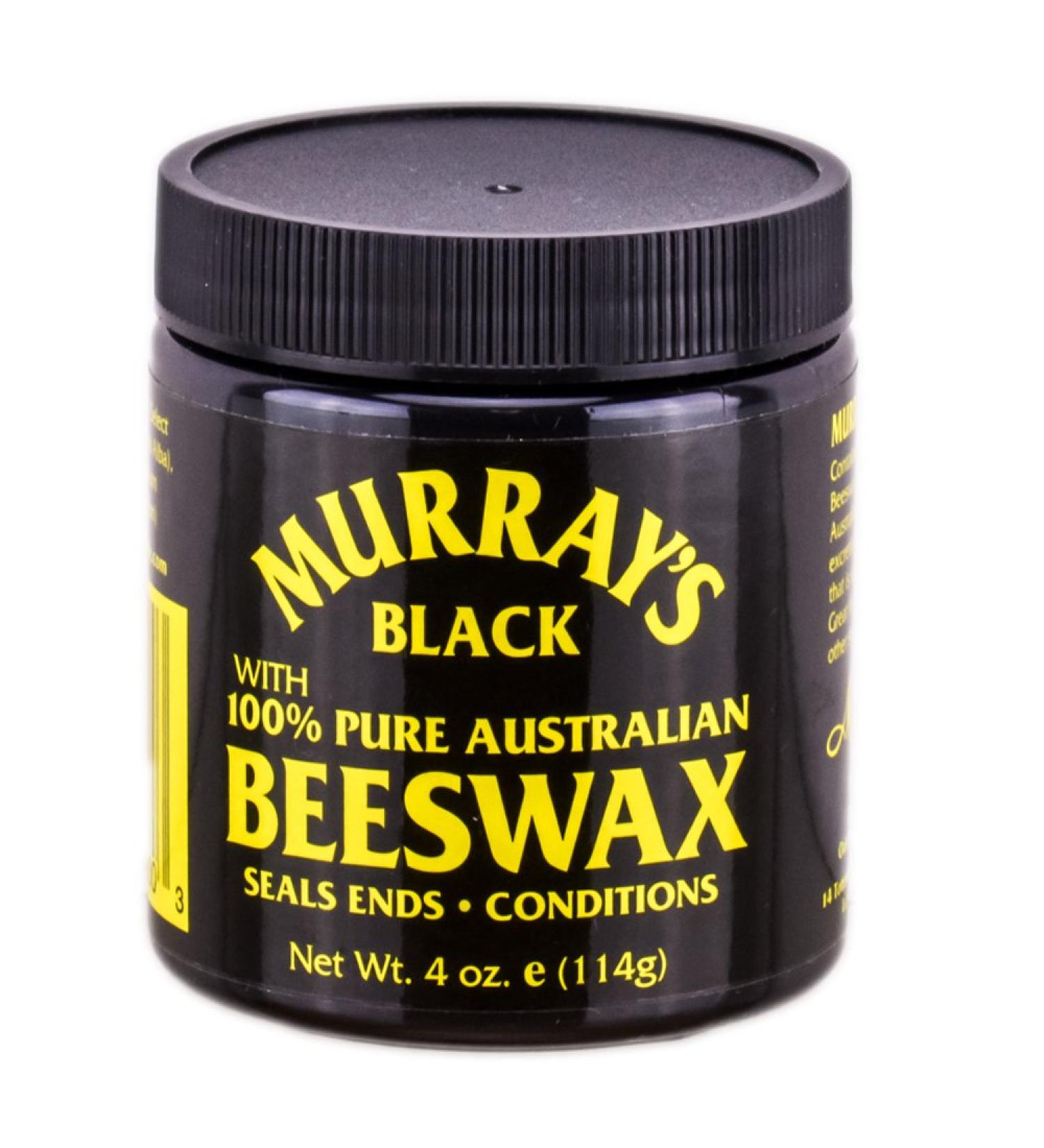 Murray's Beeswax  Black  4 Ounce