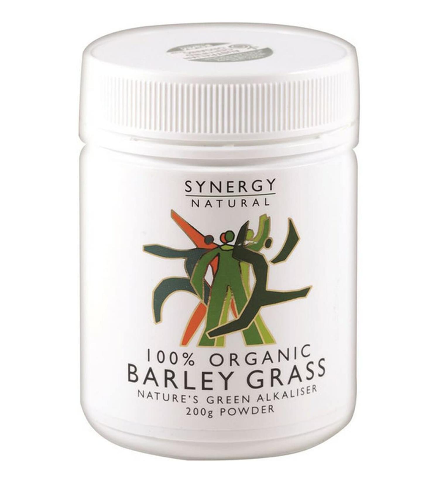 Synergy Natural Organic Barley Grass Powder - 200g - Buy Online on GoSupps.com