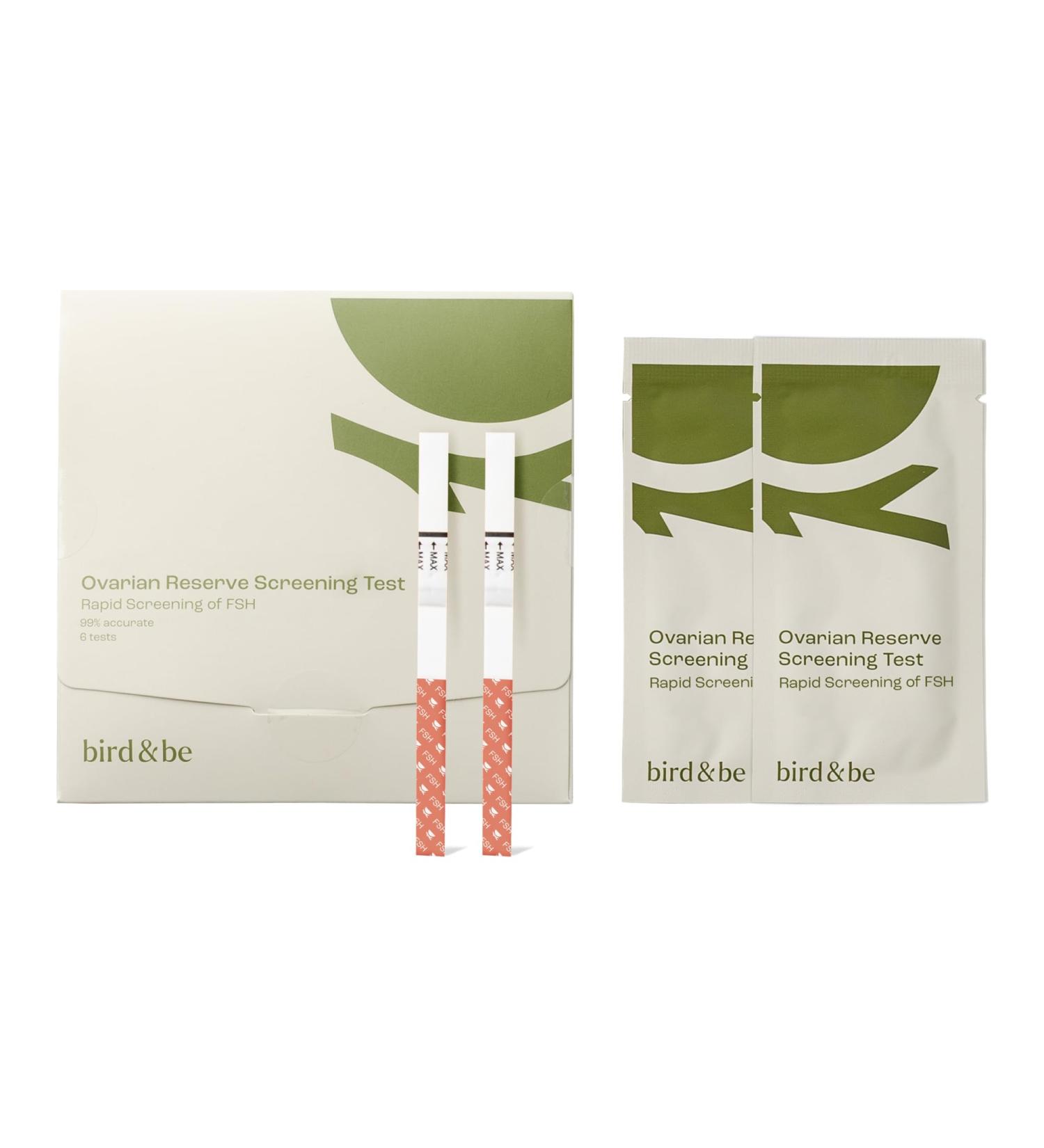 Bird&Be Ovarian Reserve Screening Test - 6 FSH Urine Strips | FSA-Eligible | International Shipping Available - Buy Online on GoSupps.com