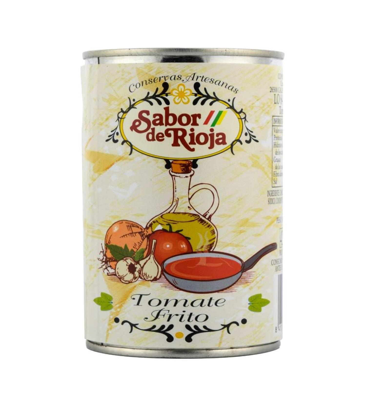 Pack of 12 boxes of 12 boxes of extra fried tomatoes Sabor de Rioja 390 g