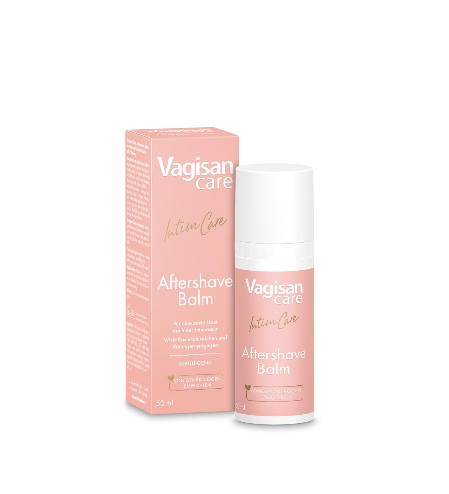 Vagisancare Aftershave Balm 50ml | Gentle Care for Genital Area | Soothes & Prevents Shaving Pimples - Buy Online on GoSupps.com