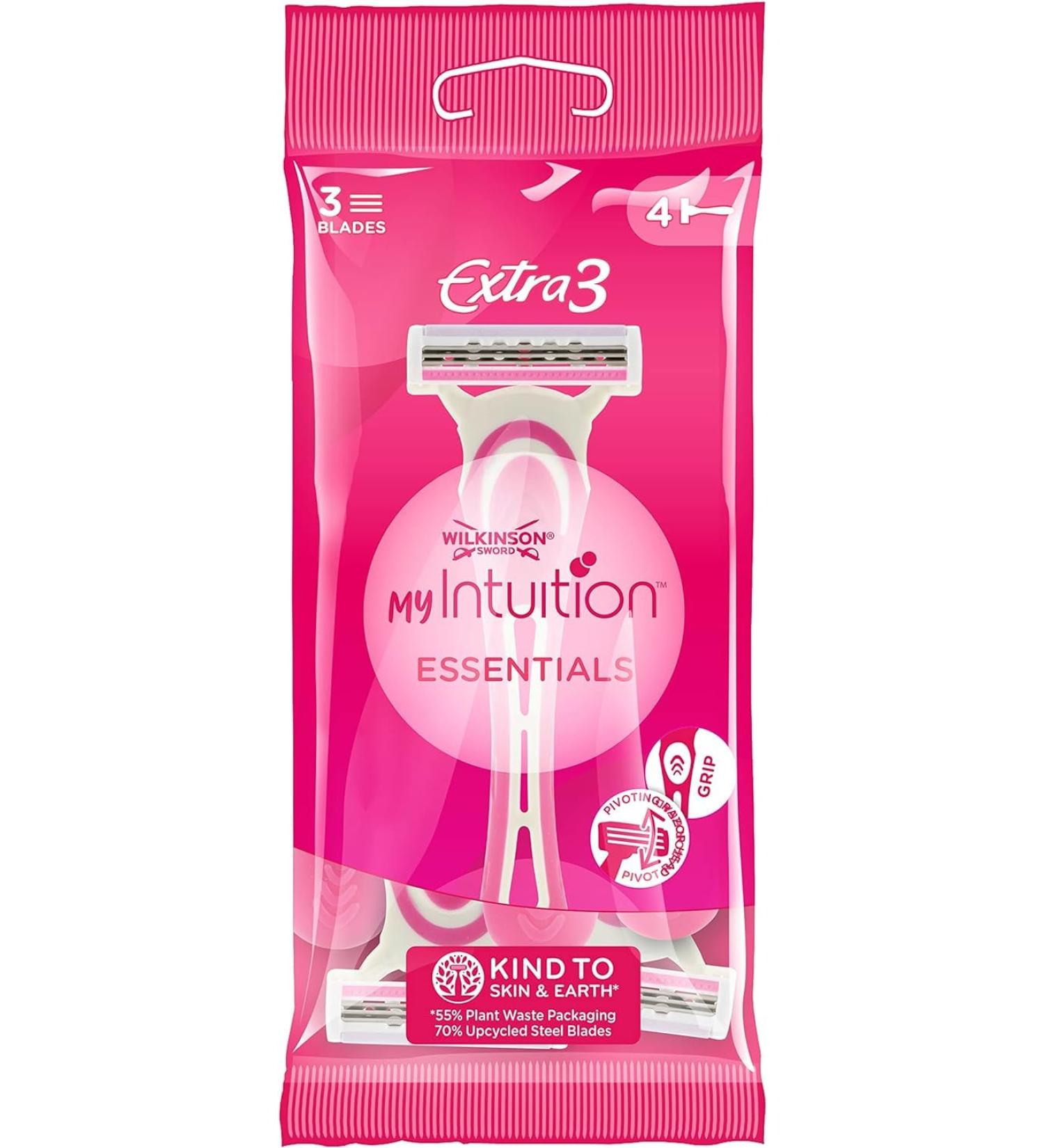 Wilkinson Disposable Razors for Women Extra 3 - 4 Pack | Smooth Shaving & Comfort - Shop Internationally - Buy Online on GoSupps.com