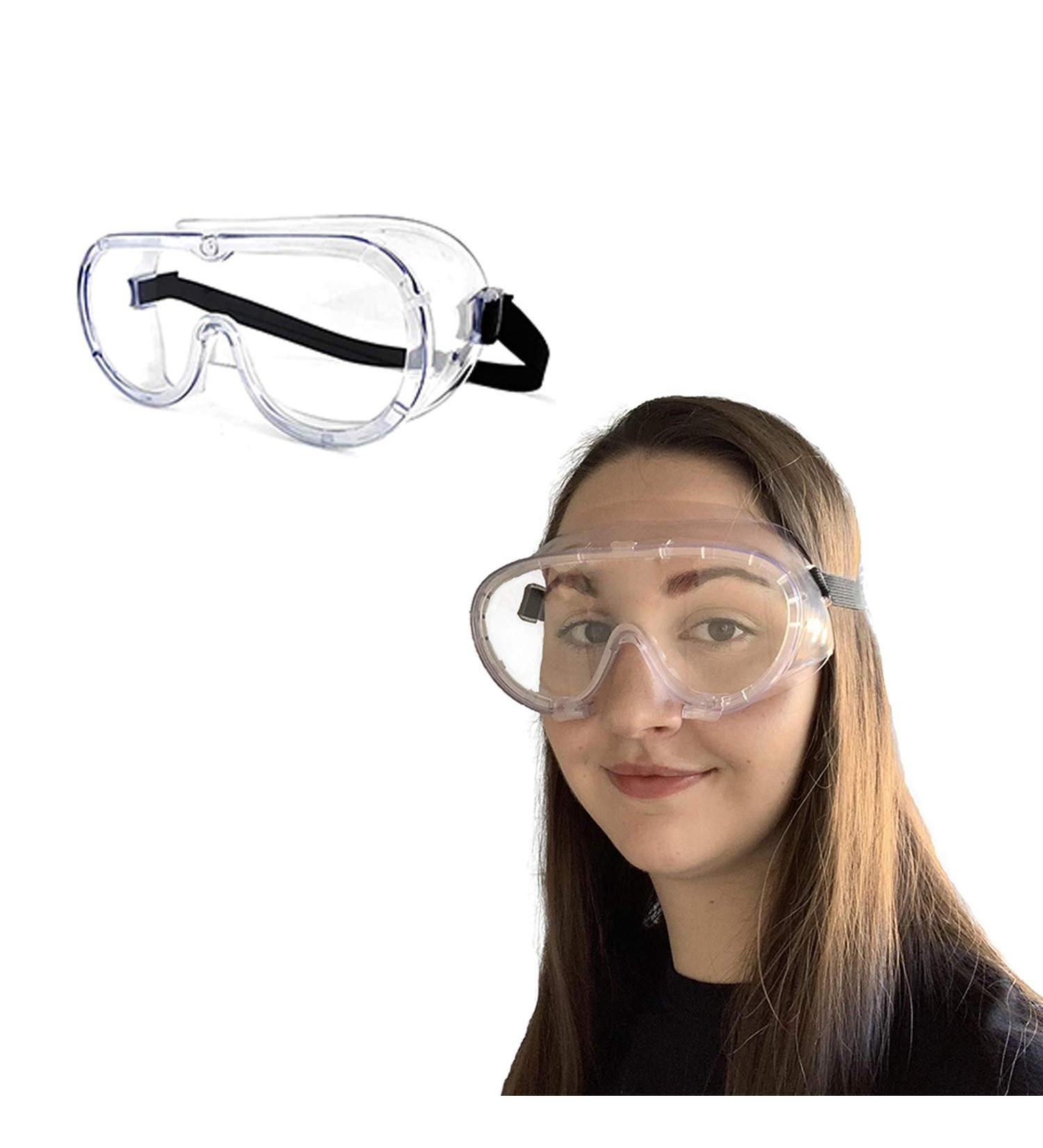 Safety Goggles FDA Registered Anti-Fog Eye Protection Goggles Safety Lab Goggles Medical Goggles Nurse Goggles Medical Protection Science Goggles Schools (Goggle No Air Ventilation 1 Pack) Goggle No Air Ventilation 1 Pack - Buy Online on GoSupps.com