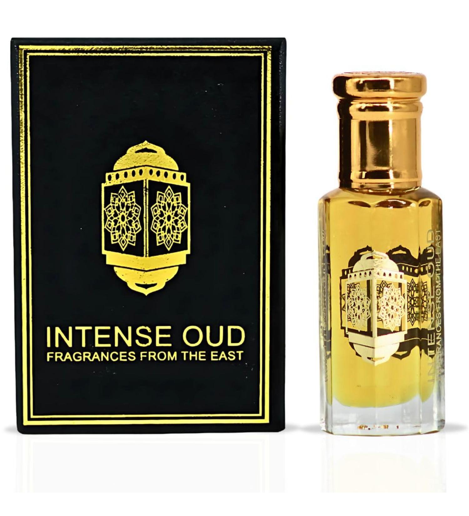 INTENSE OUD Bengal Oud Perfume Oil 12ML (0.40 OZ) With Black Gift Box A Smoky Incense-Infused Fragrance With Amber. - Buy Online on GoSupps.com