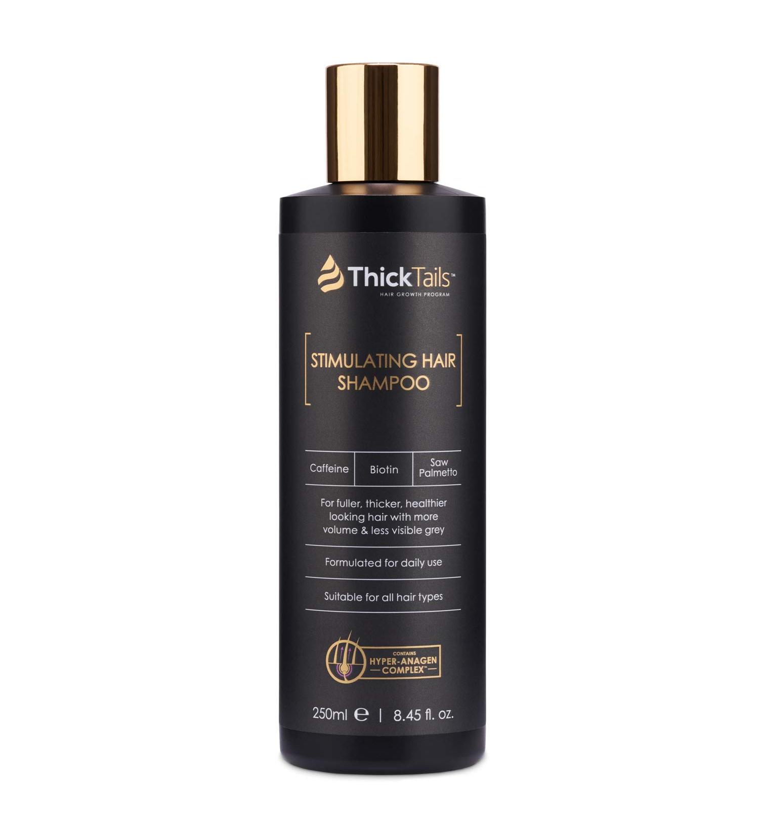 ThickTails Women's Hair Growth Shampoo - Promotes Hair Regrowth, Blocks DHT, and Prevents Thinning from Menopause, Stress, and Postpartum - With Biotin and Caffeine - Buy Online on GoSupps.com
