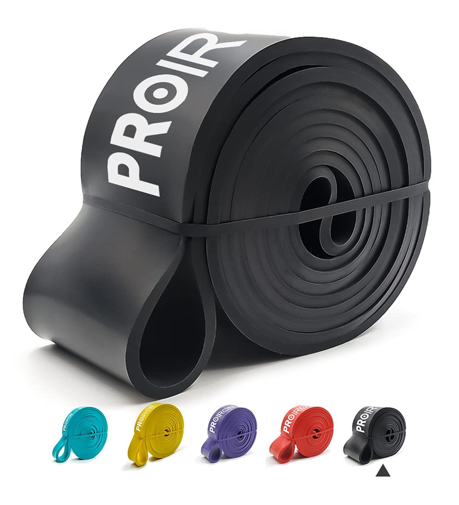 Proiron Resistance Bands - Assisted Pull up Bands for Strength Training - Black #5 (36-67kg) - Buy Online on GoSupps.com