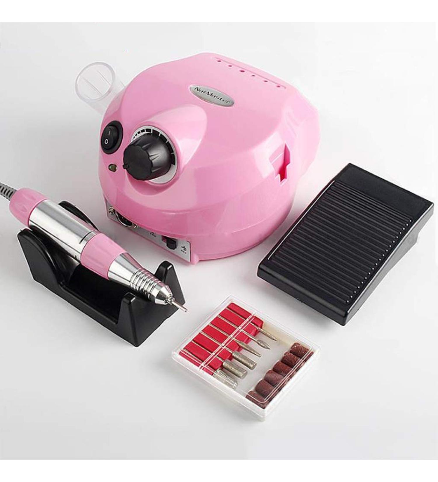 Nail Drill Electric Nail Drills Pedicure Tools Manicure Grinder with Pedal for Acrylic Gel Nails Home Nail Buffer Manicure Pedicure Polishing Tool - Buy Online on GoSupps.com