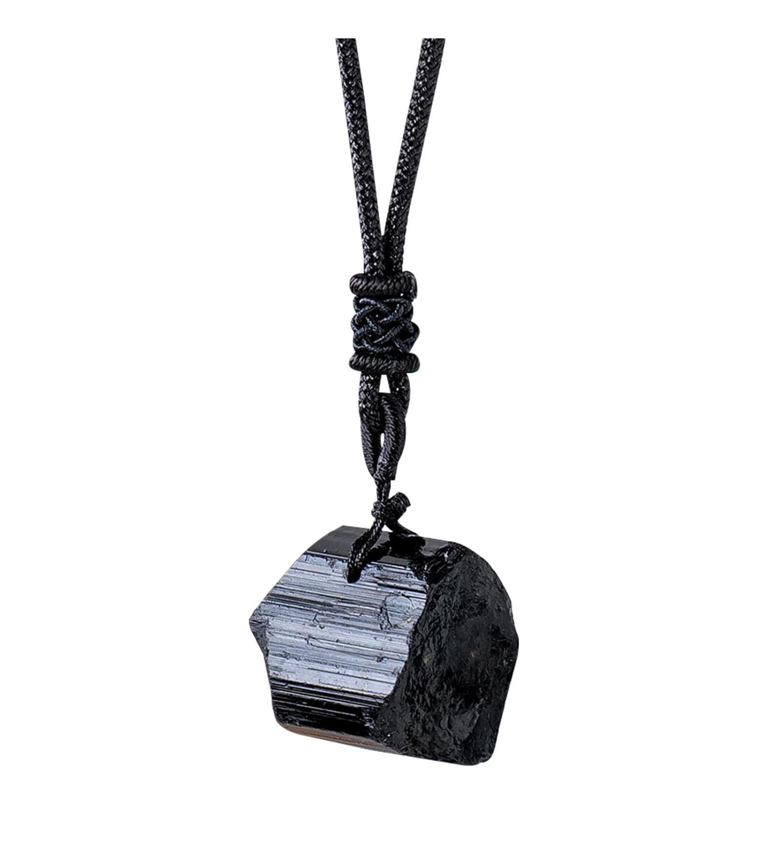 Raw Crystal Necklace - Vintage Natural Stone Pendant Women Mysterious Necklace Women's Pendant Necklaces for Working Home Shopping Dating Gathering Traveling Maijia - Buy Online on GoSupps.com