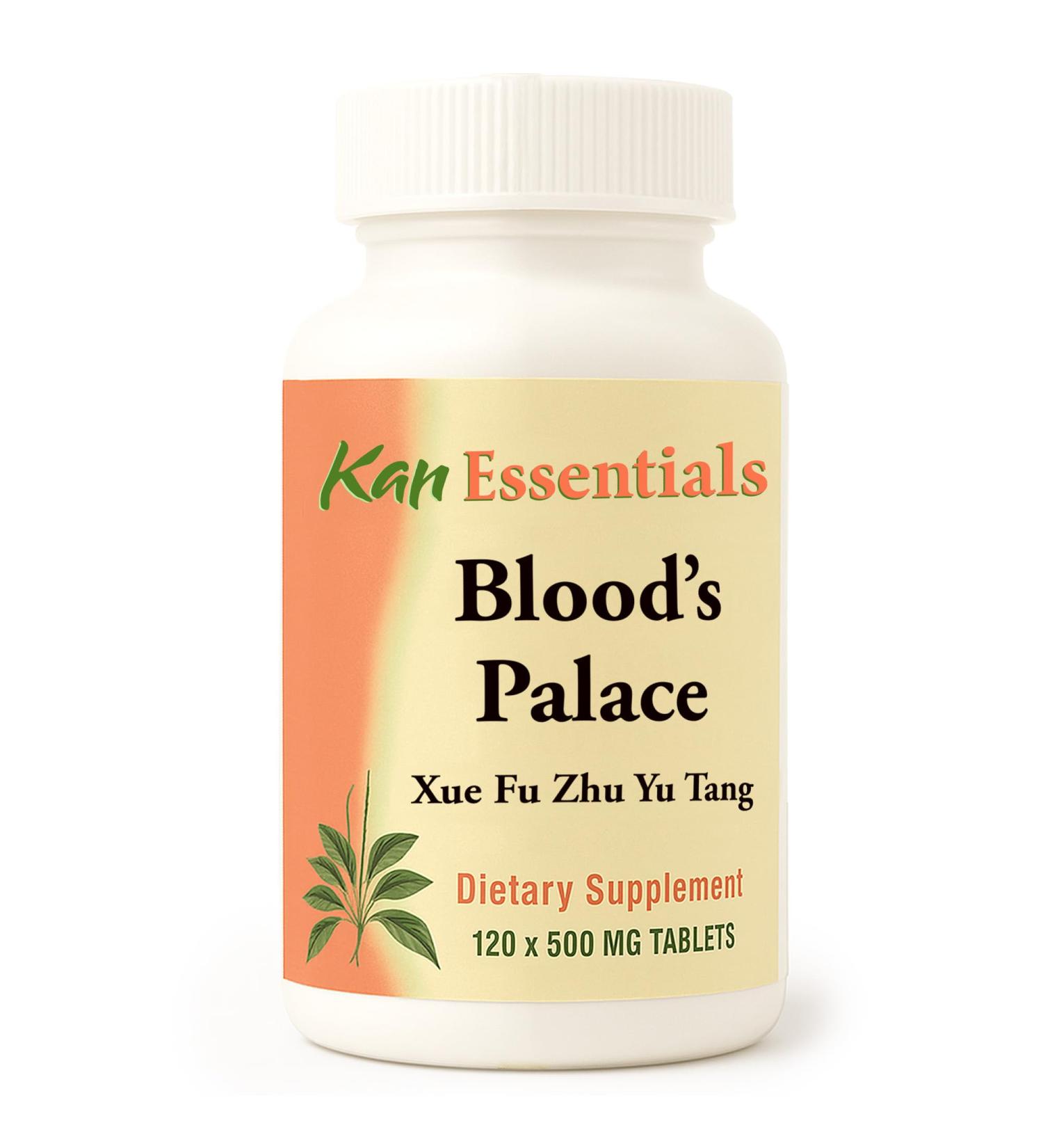 Kan Herb Company Blood s Palace Traditional Chinese Herbal Blend to Support Circulation Liver Qi Emotional Balance and Overall Wellness Herbal Supplement Tablets for Pets 120 Tablets - Buy Online on GoSupps.com