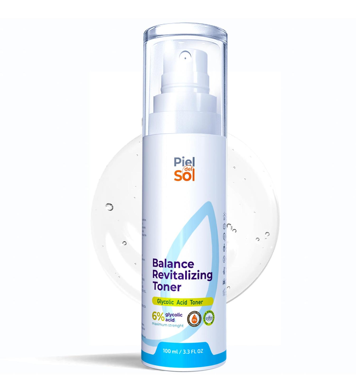 Alcohol-Free Facial Toner for Exfoliation, Intensive Hydration with Natural Antioxidants for Skin Regeneration, Ideal for All Skin Types, and Soothing & Revitalizing Face Toner 100ml. 3.3 Fl Oz (Pack of 1) - Buy Online on GoSupps.com