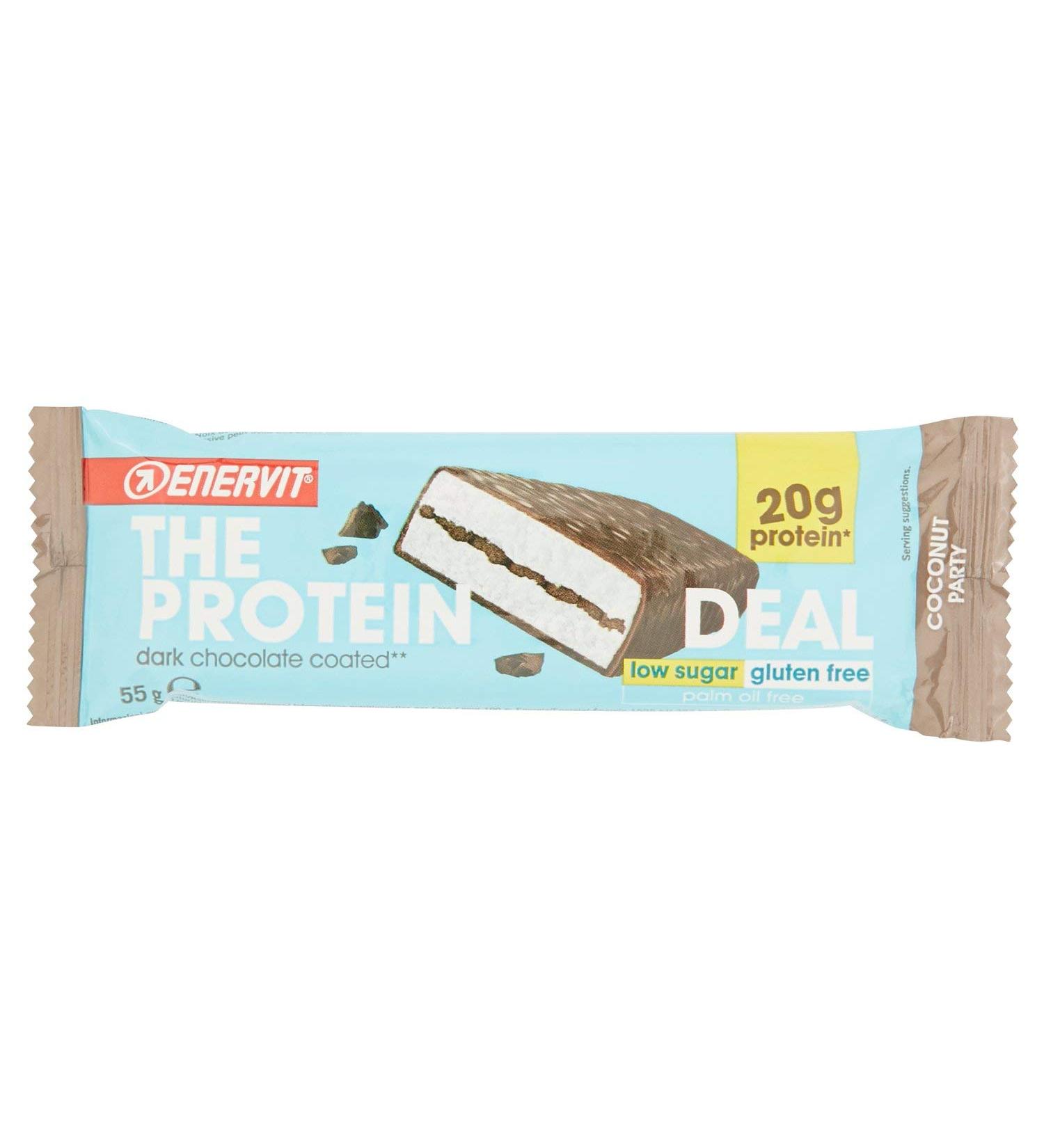 Enervit Protein Deal Coconut 55 G - Buy Online on GoSupps.com