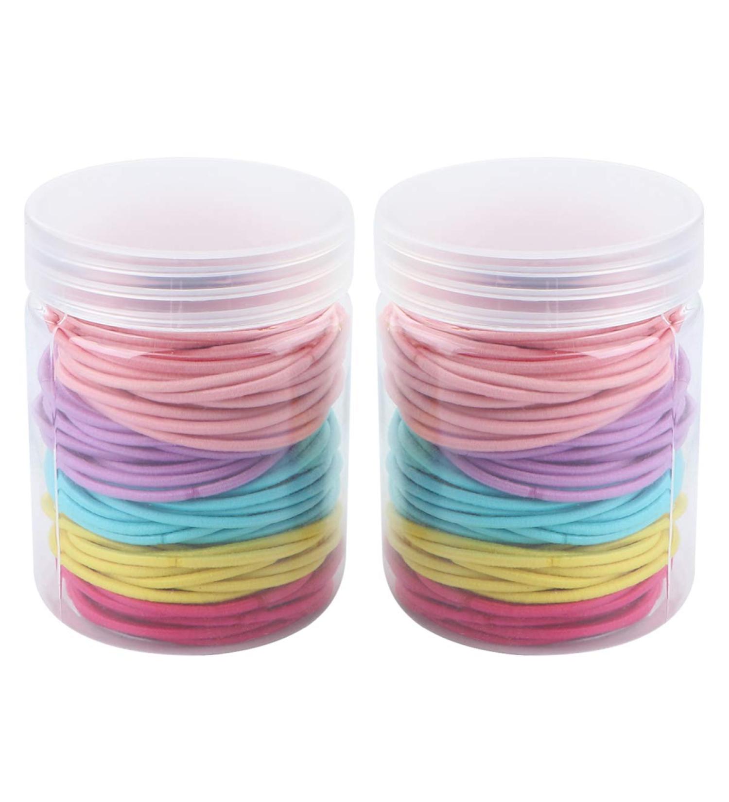 6 Boxes Ponytail Ropes for girls Bracelet Hair Ties for Women no crease hair ties elastic bracelets head bands for womens hair ribbon ponytail holder small women's plate - Buy Online on GoSupps.com