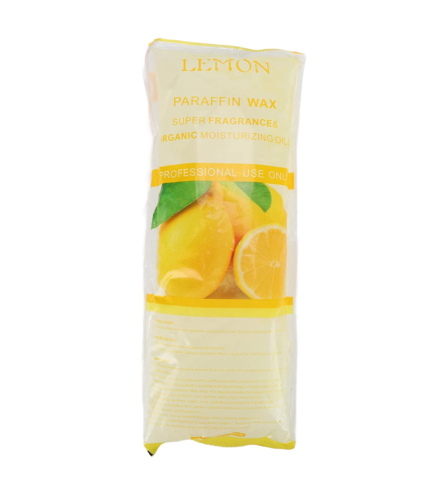 Peach Lemon Scented Paraffin Wax Refills 453g for Beauty Hand and Feet SPA Bath - Moisturizing and Skin-Safe - Buy Online on GoSupps.com