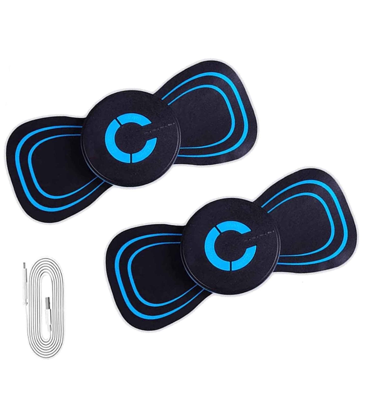 Buy Ems Microstrom Leg Booster & Mini EMS Massage Device | Portable Lymphatic Massager for Neck Arms Back Shoulders Feet Waist & Legs - 2 Piece Set - Buy Online on GoSupps.com