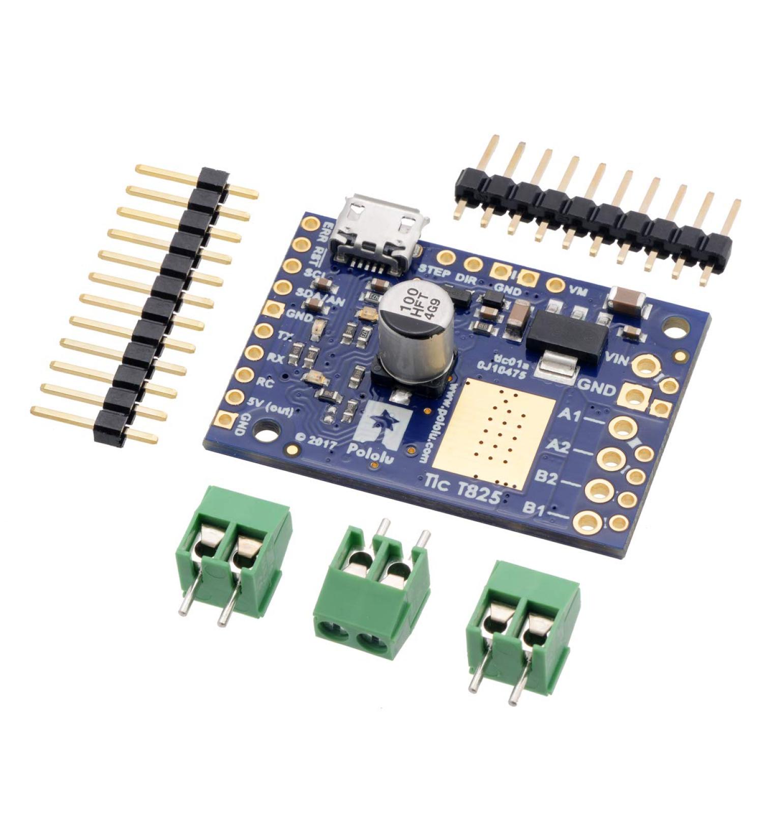 Pololu Tic T825 USB Multi-Interface Stepper Motor Controller (Item 3131)