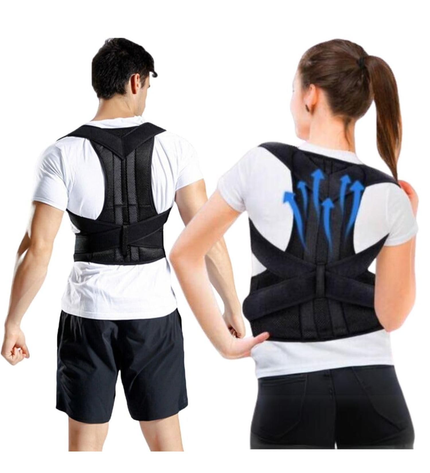 Adjustable Posture Corrector Brace for Men and Women - Lumbar Support & Pain Relief - Buy Online on GoSupps.com