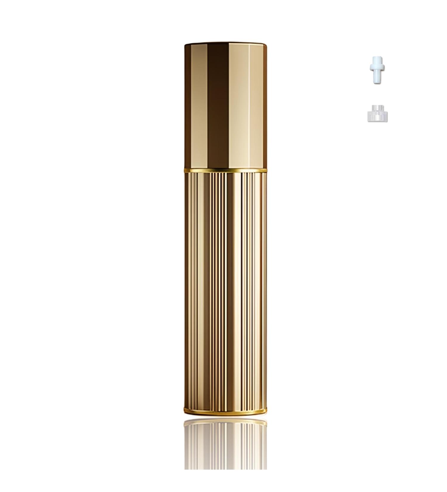 Portable 5ml Perfume Travel Bottle - Refillable Atomizer for Cologne & Fragrance | Perfect Travel Essential & Gift (Gold - Buy Online on GoSupps.com