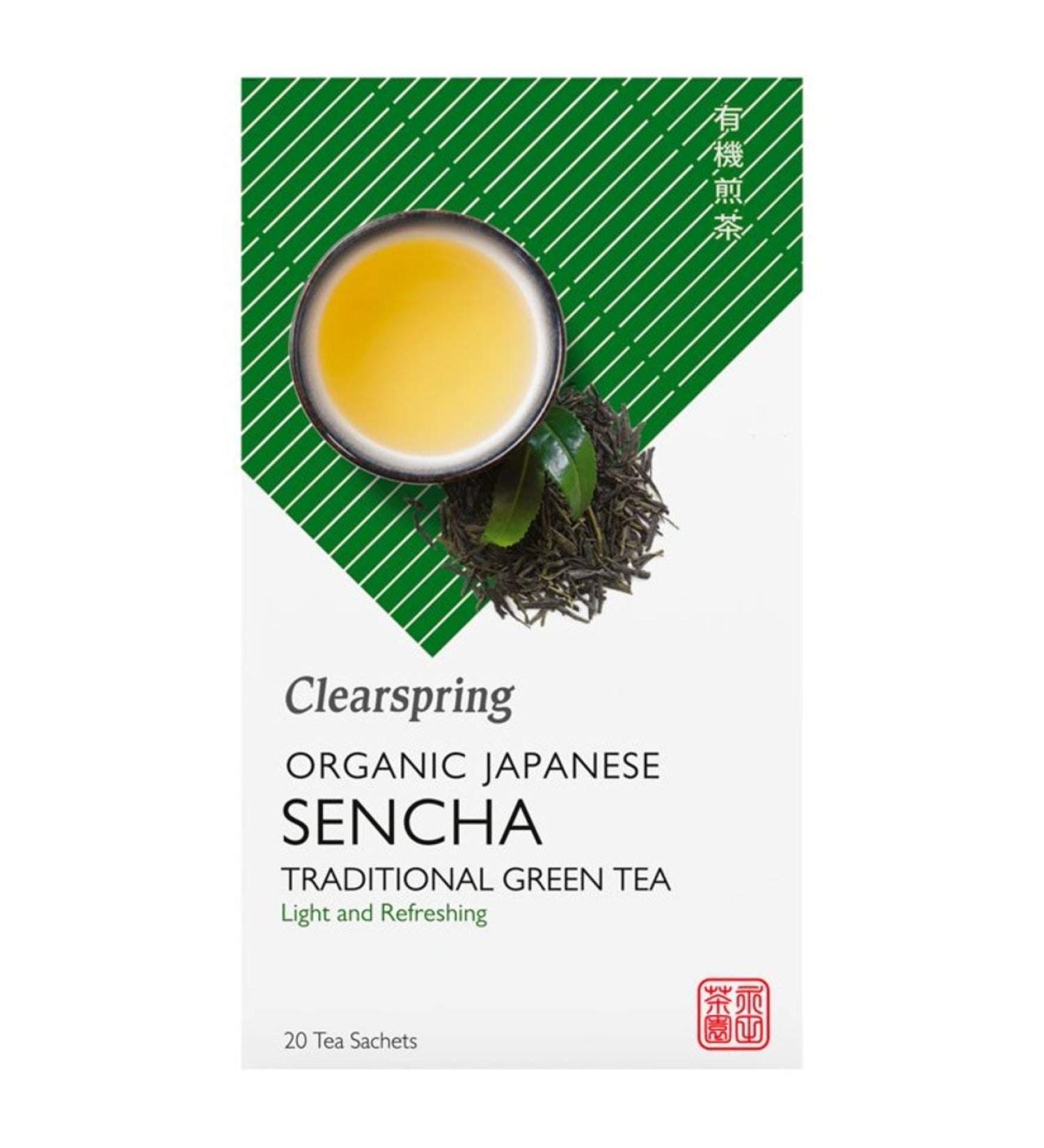 Clearspring Clearspring Organic Green Sencha Sachets - 4 x 20 Sachets