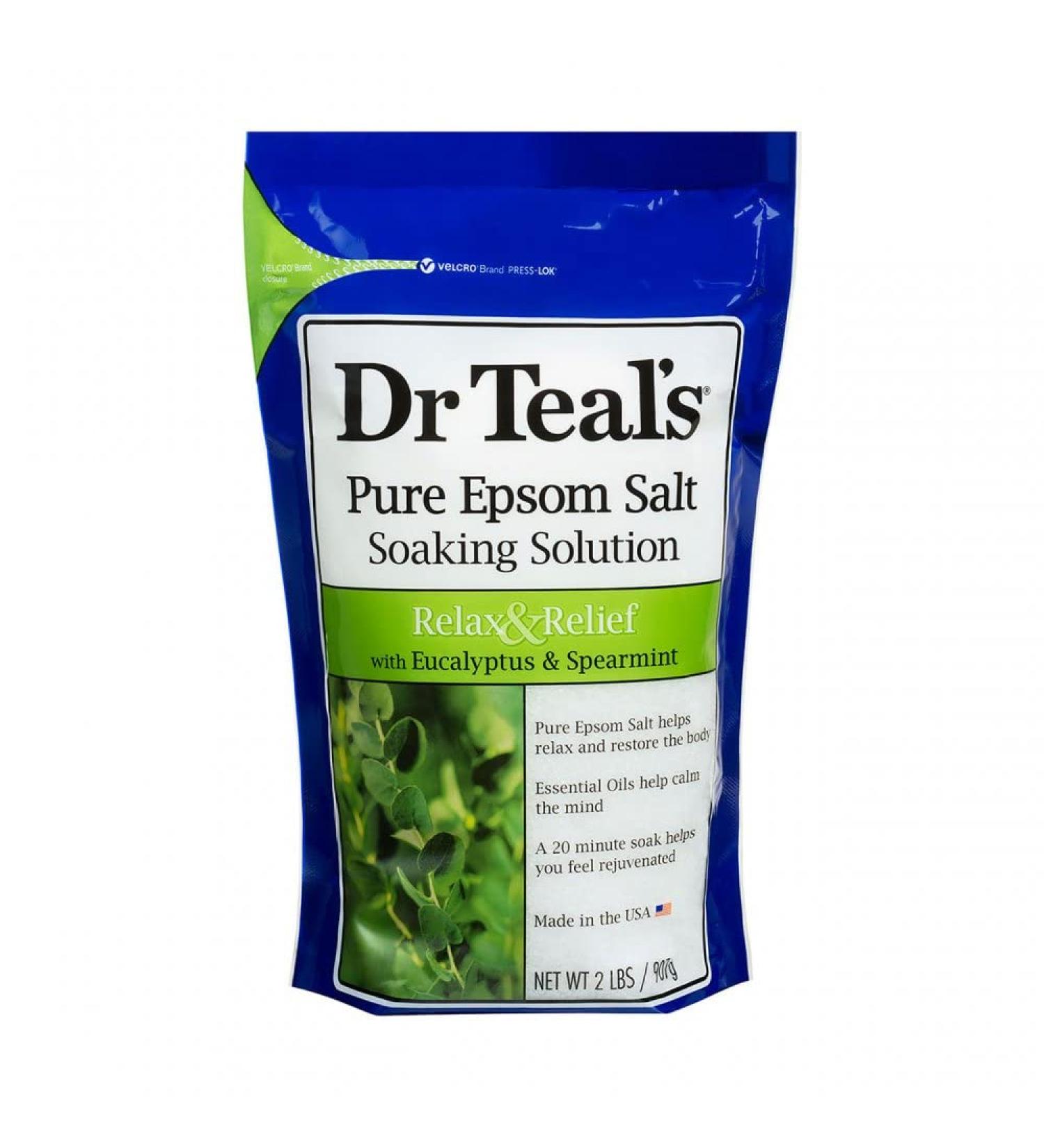 Dr Teal's Epsom Salts Eucalyptus 2Lb