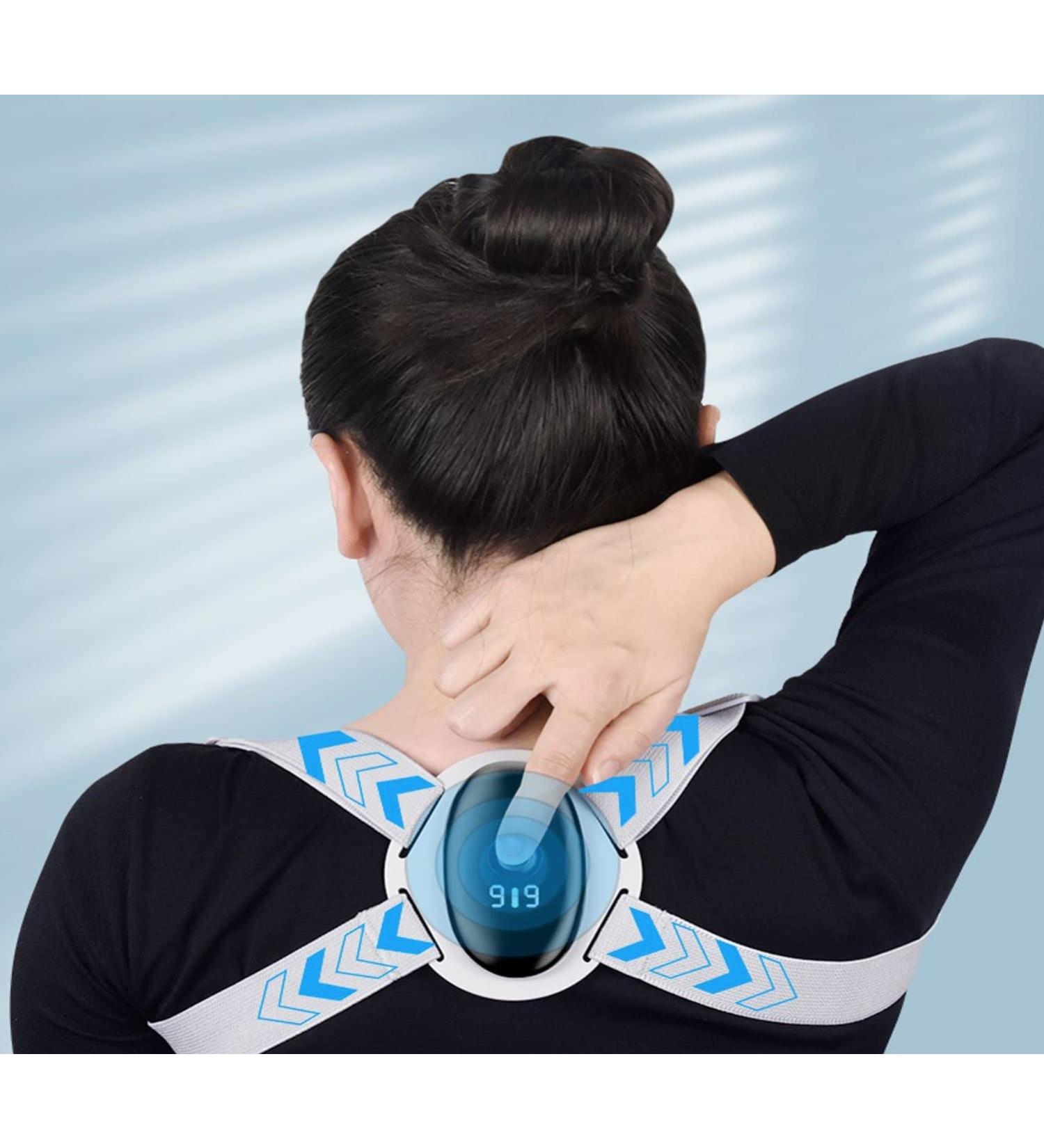 NGP Intelligent Back Straightener - Posture Trainer for Men Women & Kids | Adjustable Breathable Reminder to Correct Posture - Buy Online on GoSupps.com