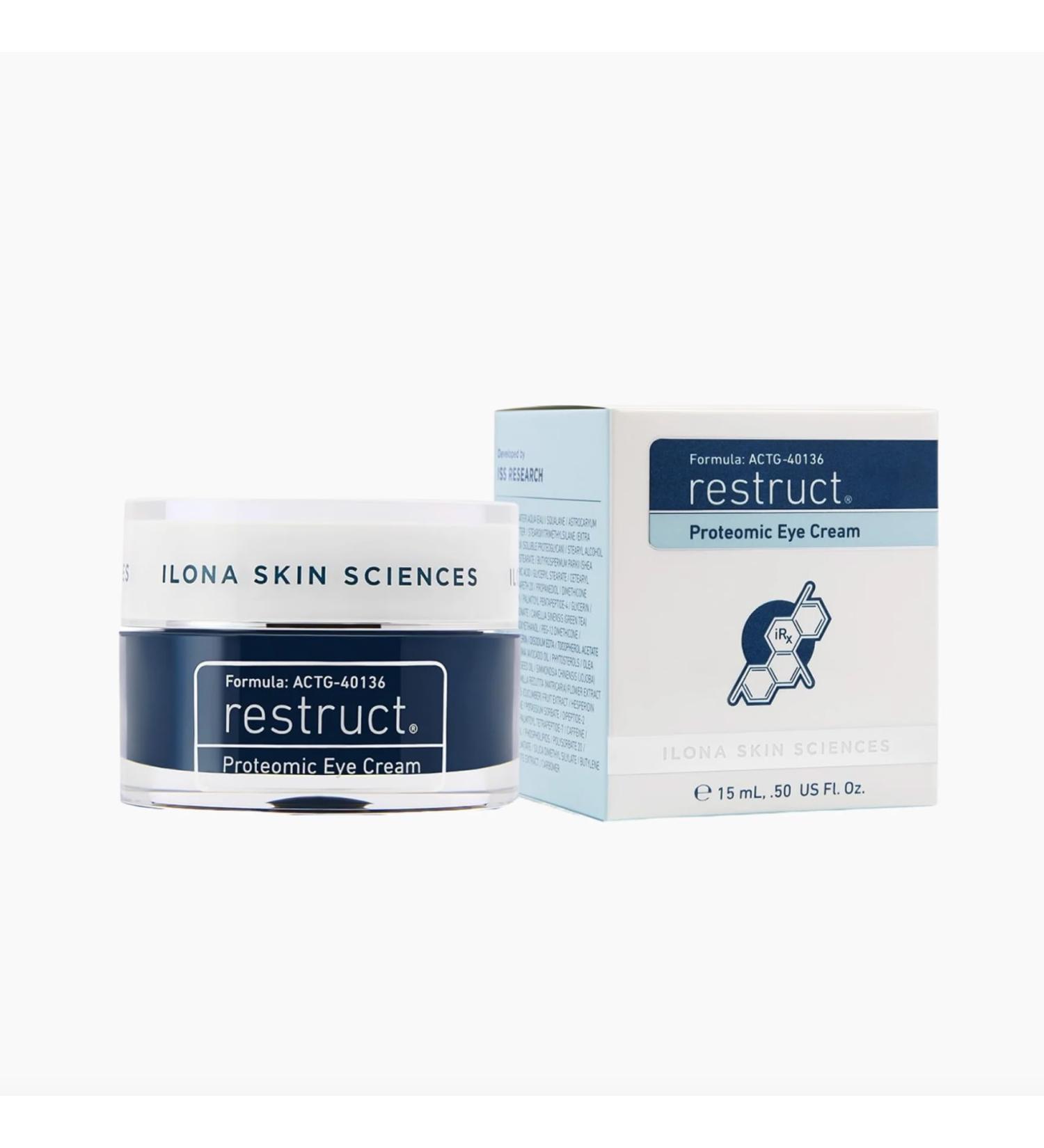 ILONA Restruct Proteomic Under Eye Cream - Firming & Smoothing Proteoglycan Formula | 0.5 oz | International Shipping Available - Buy Online on GoSupps.com